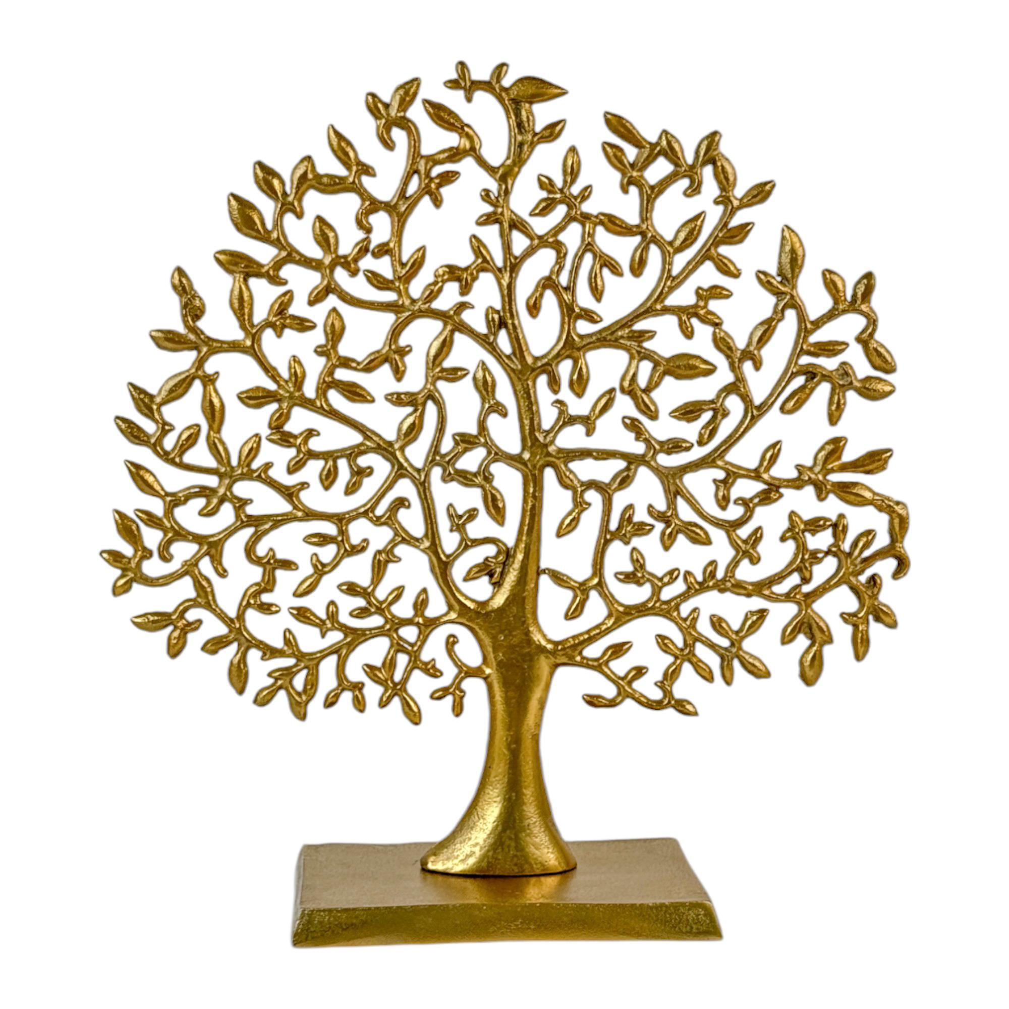 TREE SCULPTURE GOLD - 429-750287