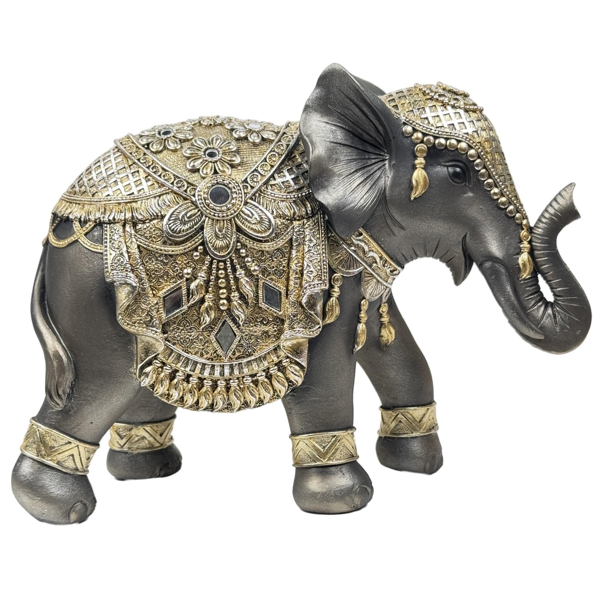 ELEFANTE DECOR 27.5X11.5X21CM - 437-0420431