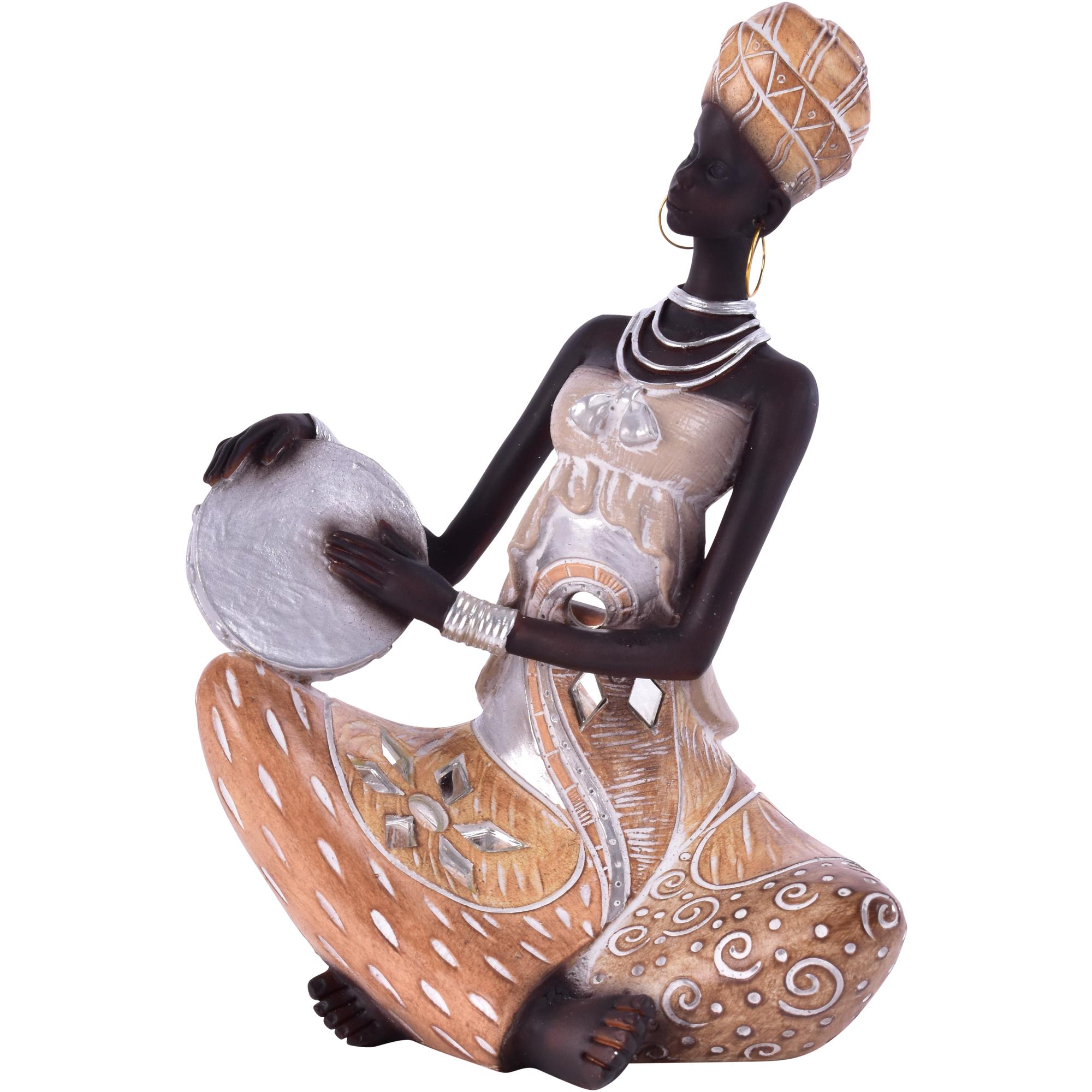 AFRICANA DECOR 14X11X19CM - 437-047266