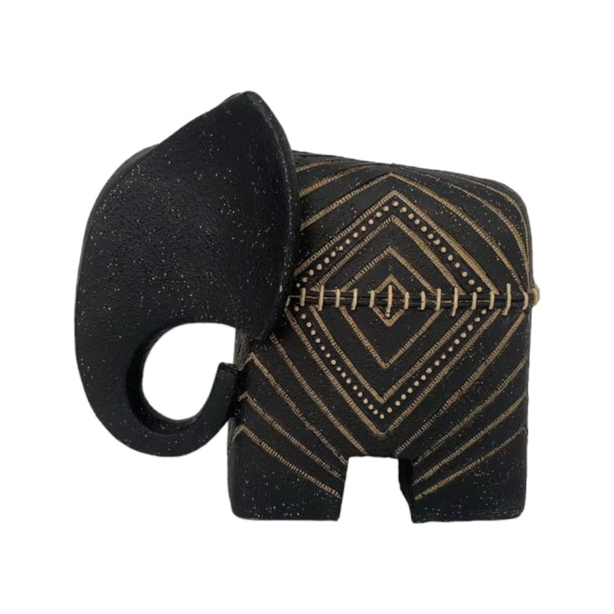 ELEFANTE DECOR 26.50X15X23CM - 437-2620013