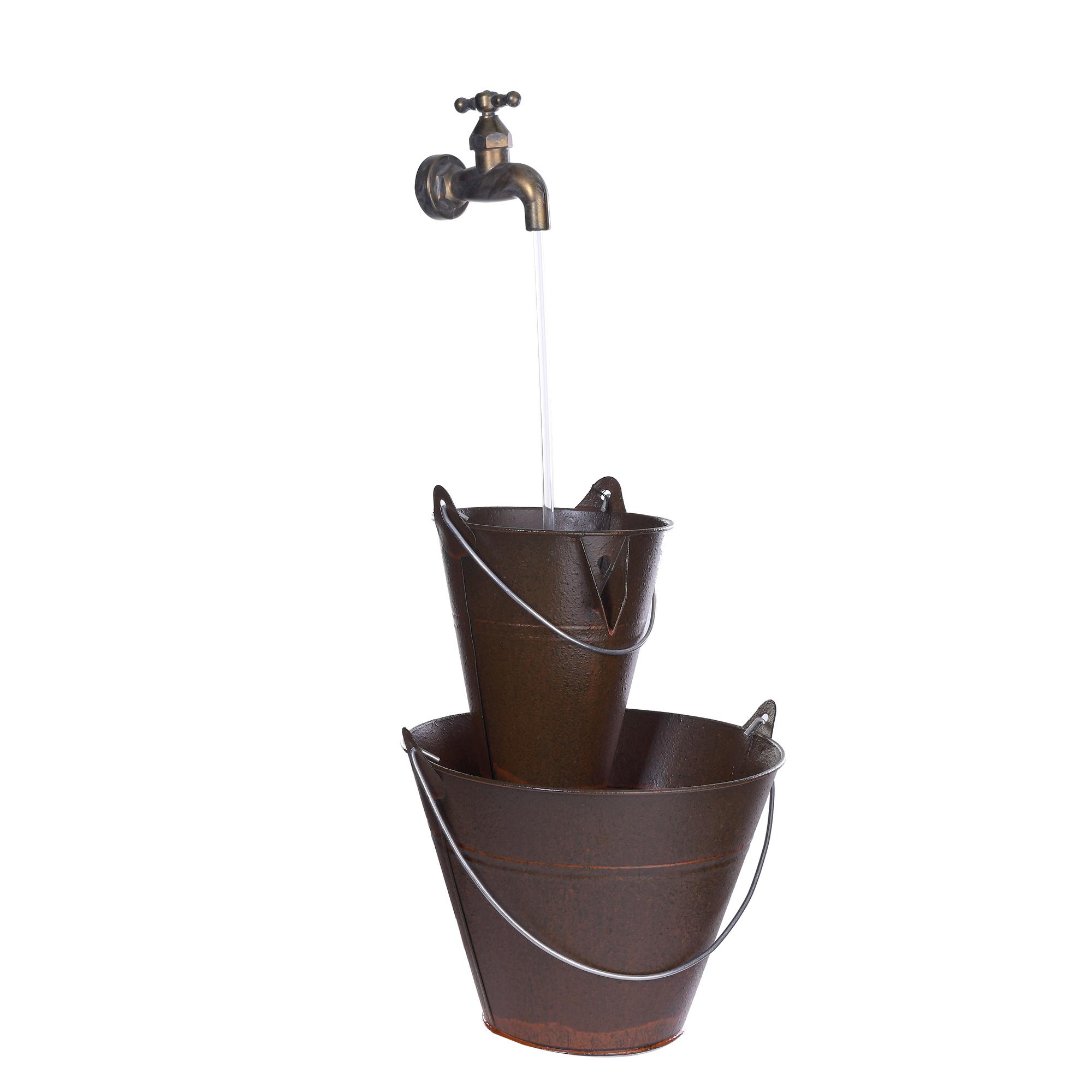 METAL110V FOUNTAIN, W/WARM WHI - 437-384351/1