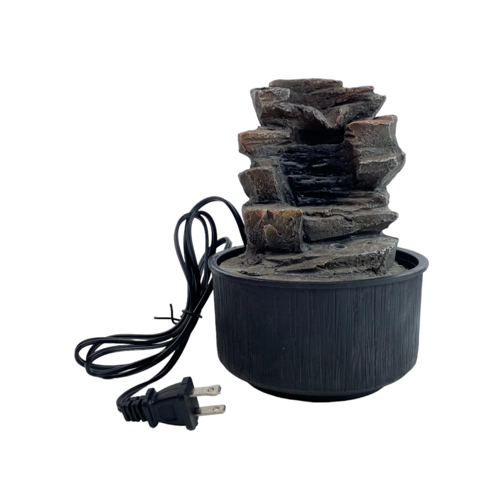 POLY / PLASTIC FOUNTAIN W / LIGHT - 437-4620050/1