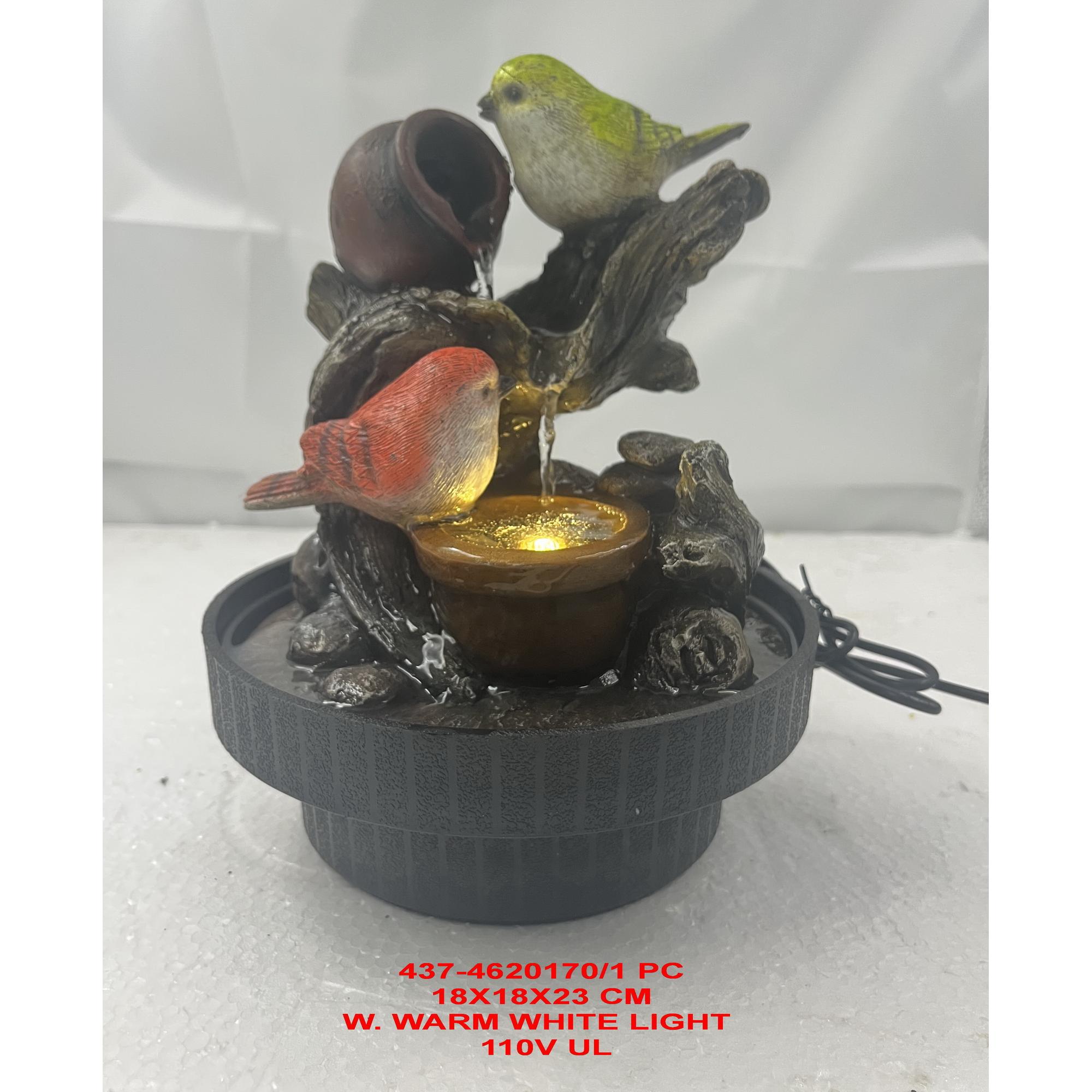 FOUNTAIN WITH LIGHT - 437-4620170/1