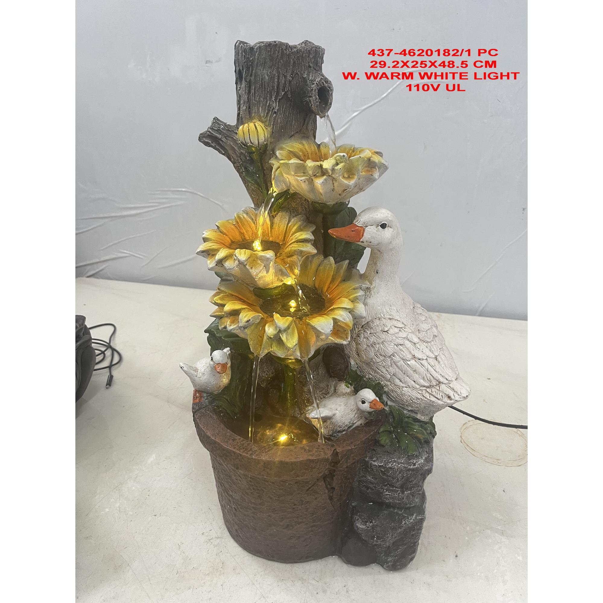 FUENTE C/LUZ 110V 29.2X25X48.5 - 437-4620182/1