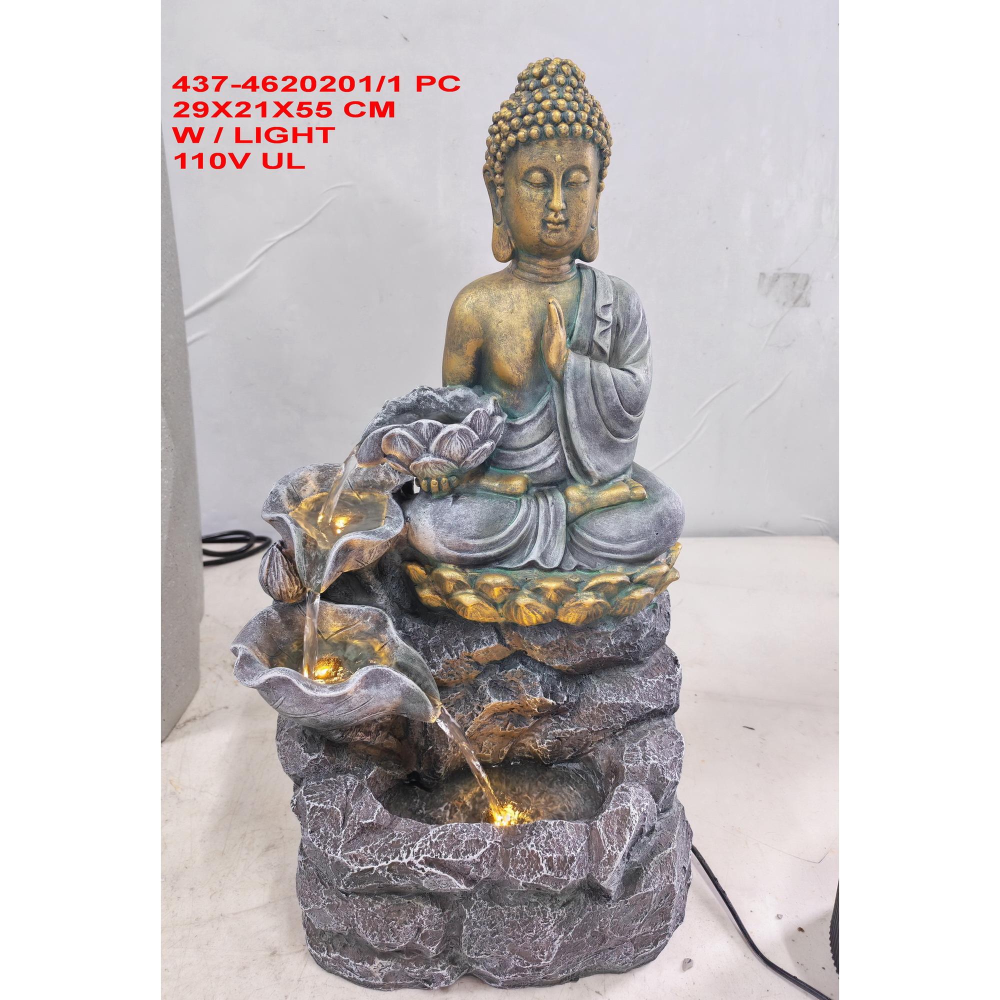 FONTE COM LUZ 110V 29X21X55CM - 437-4620201/1