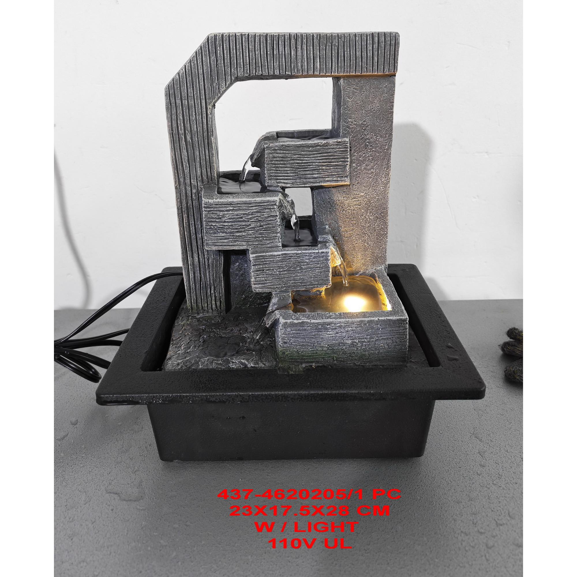 FONTE COM LUZ 110V 23X17.5X28 - 437-4620205/1