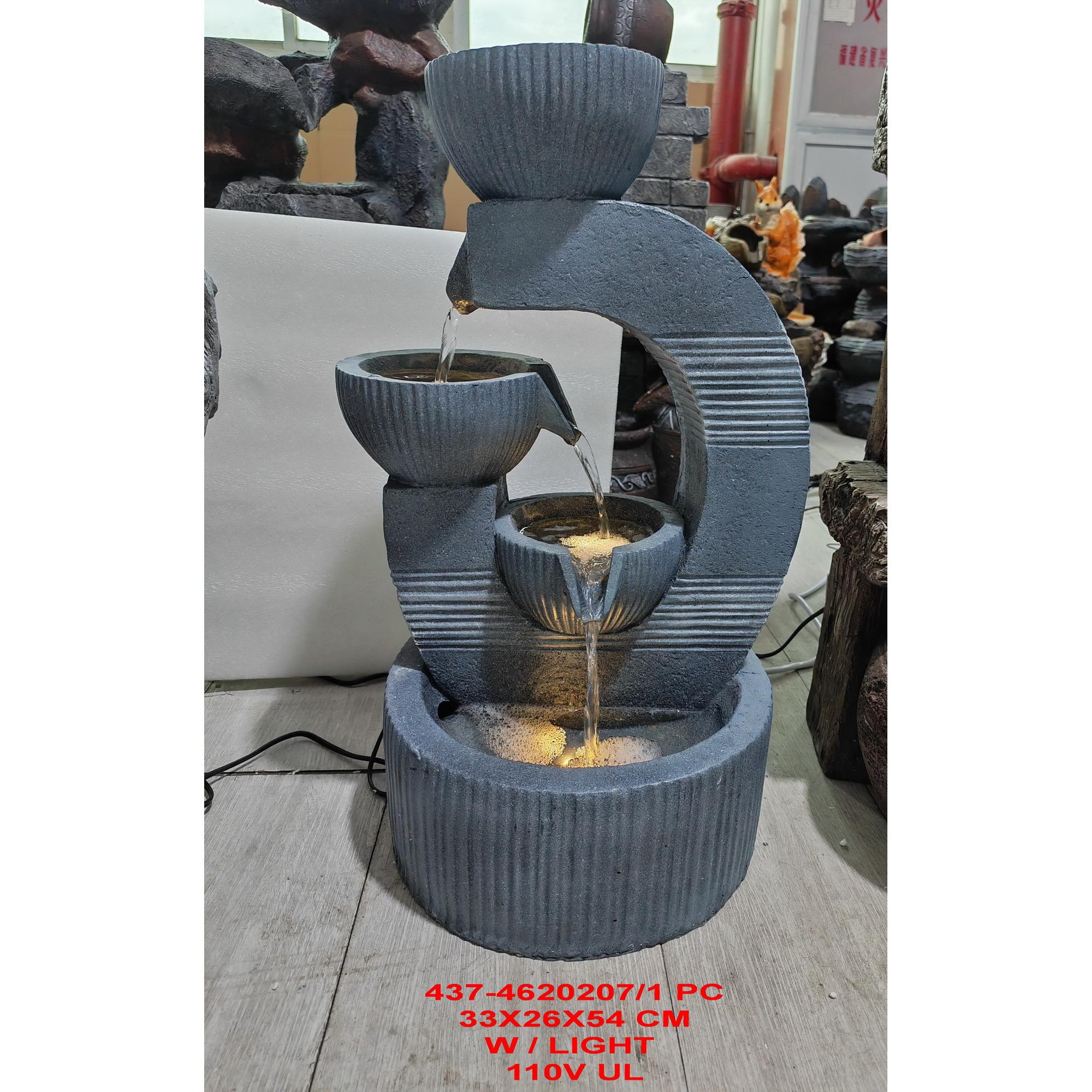 FONTE COM LUZ 110V 33X26X54CM - 437-4620207/1