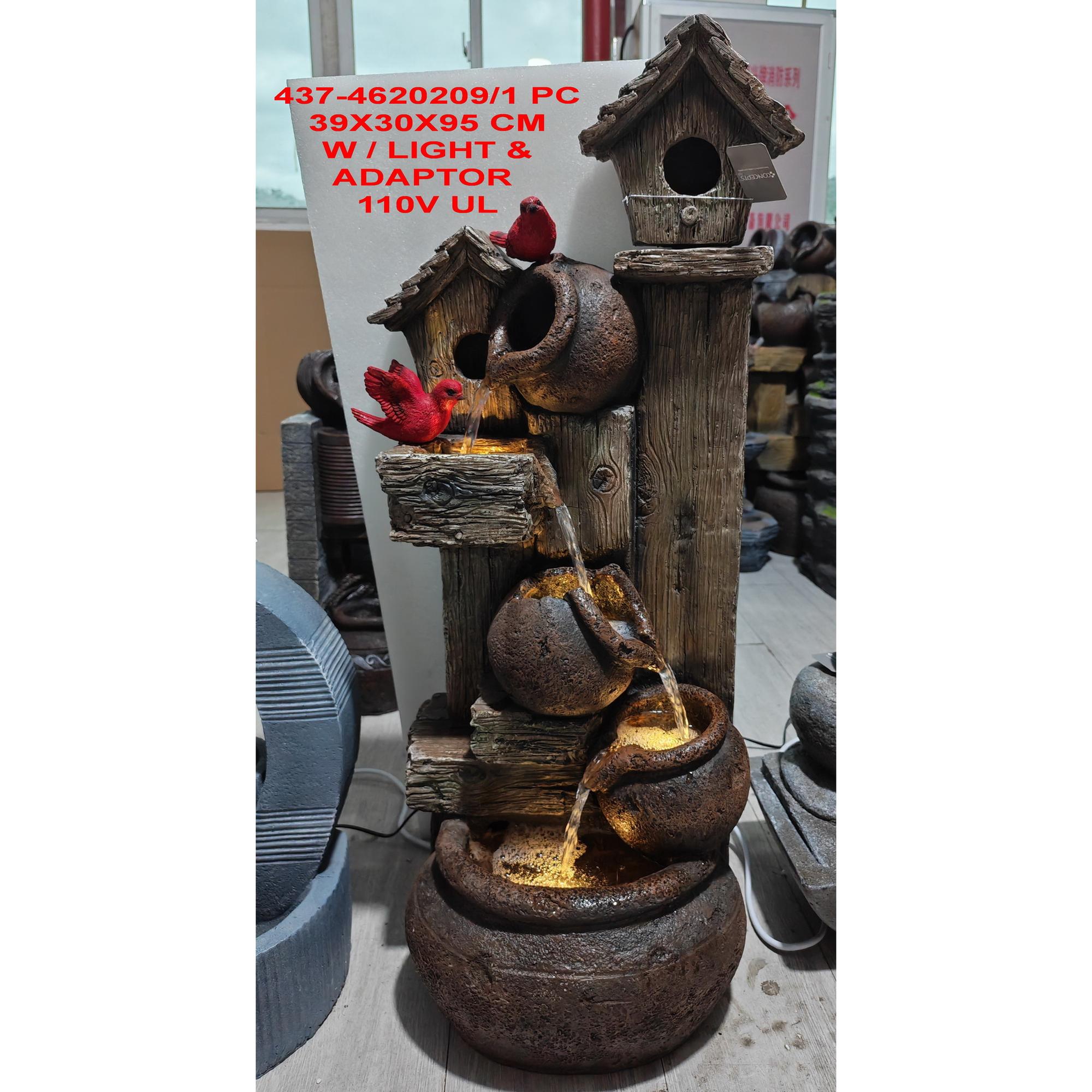 FONTE COM LUZ 110V 39X30X95CM - 437-4620209/1