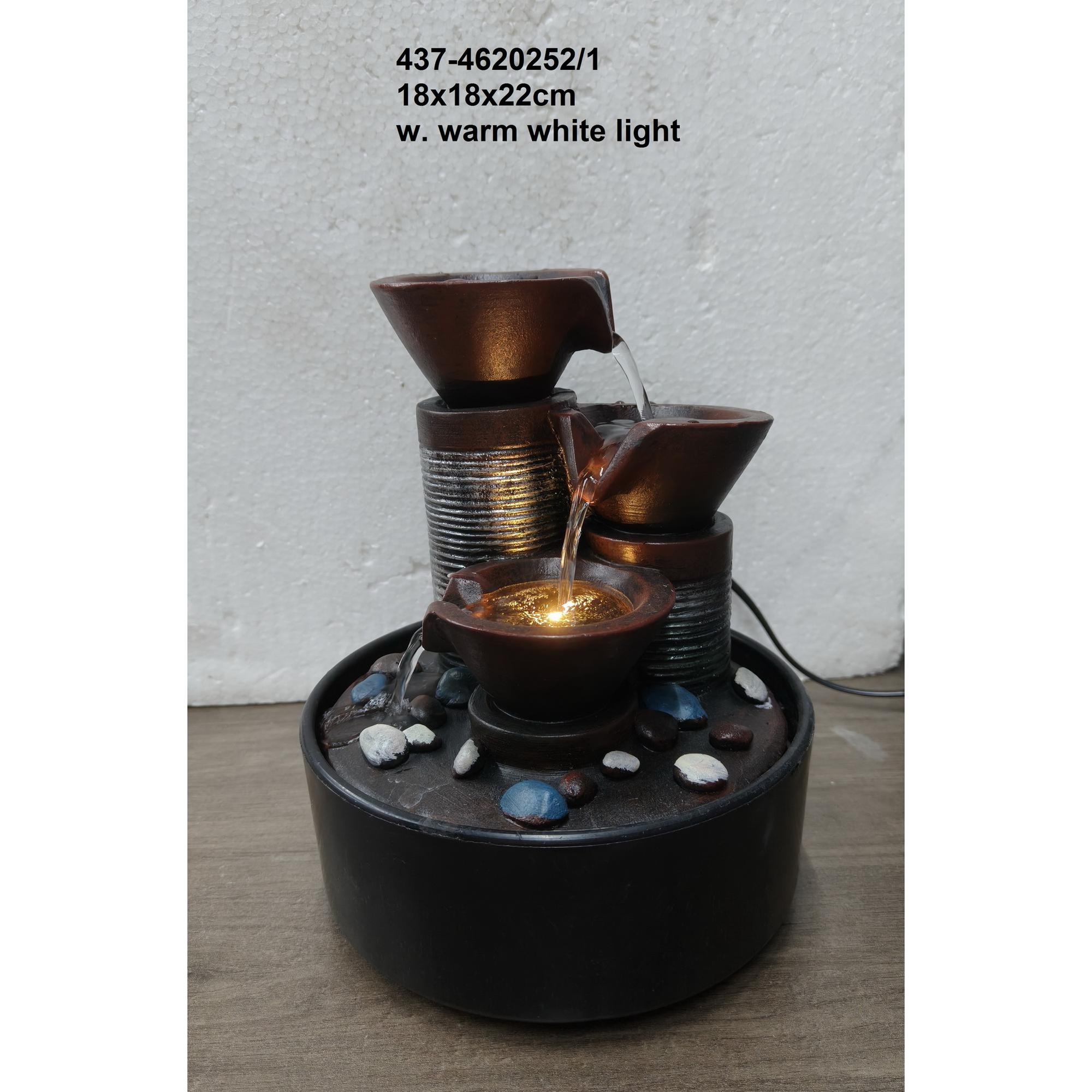 plastic fountain light - 437-4620252/1