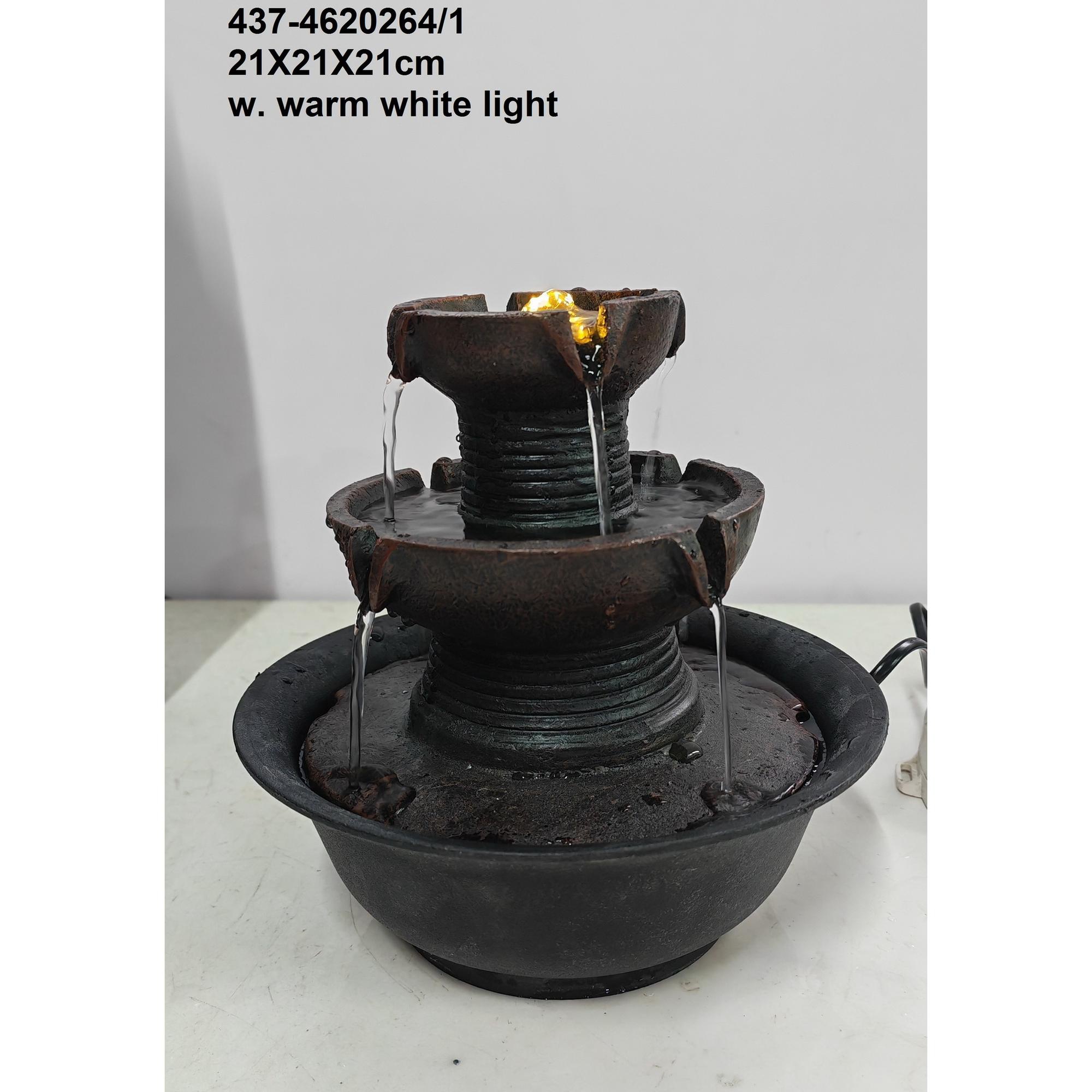 plastic fountain light - 437-4620264/1