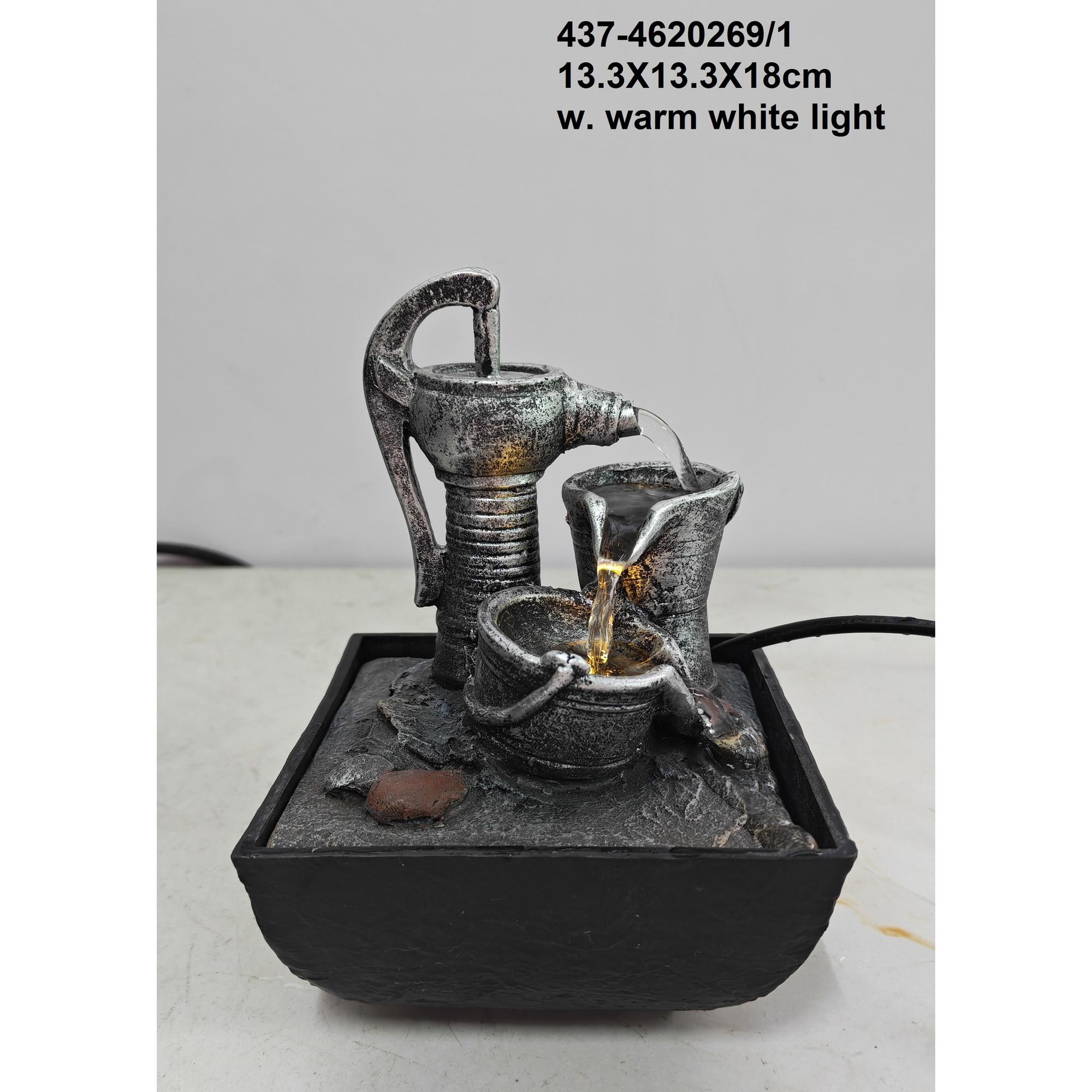 plastic fountain light - 437-4620269/1