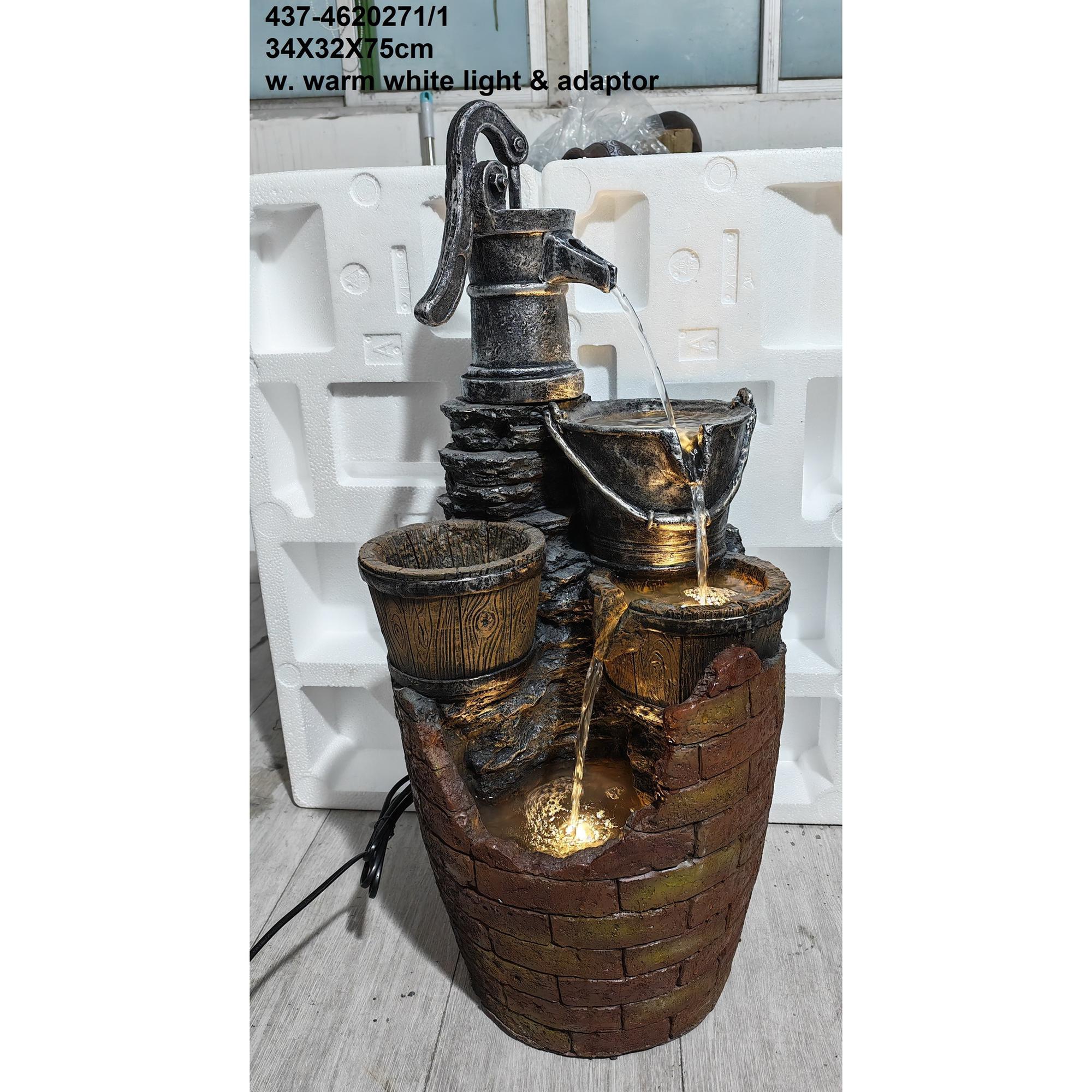 fountain light & adaptor - 437-4620271/1