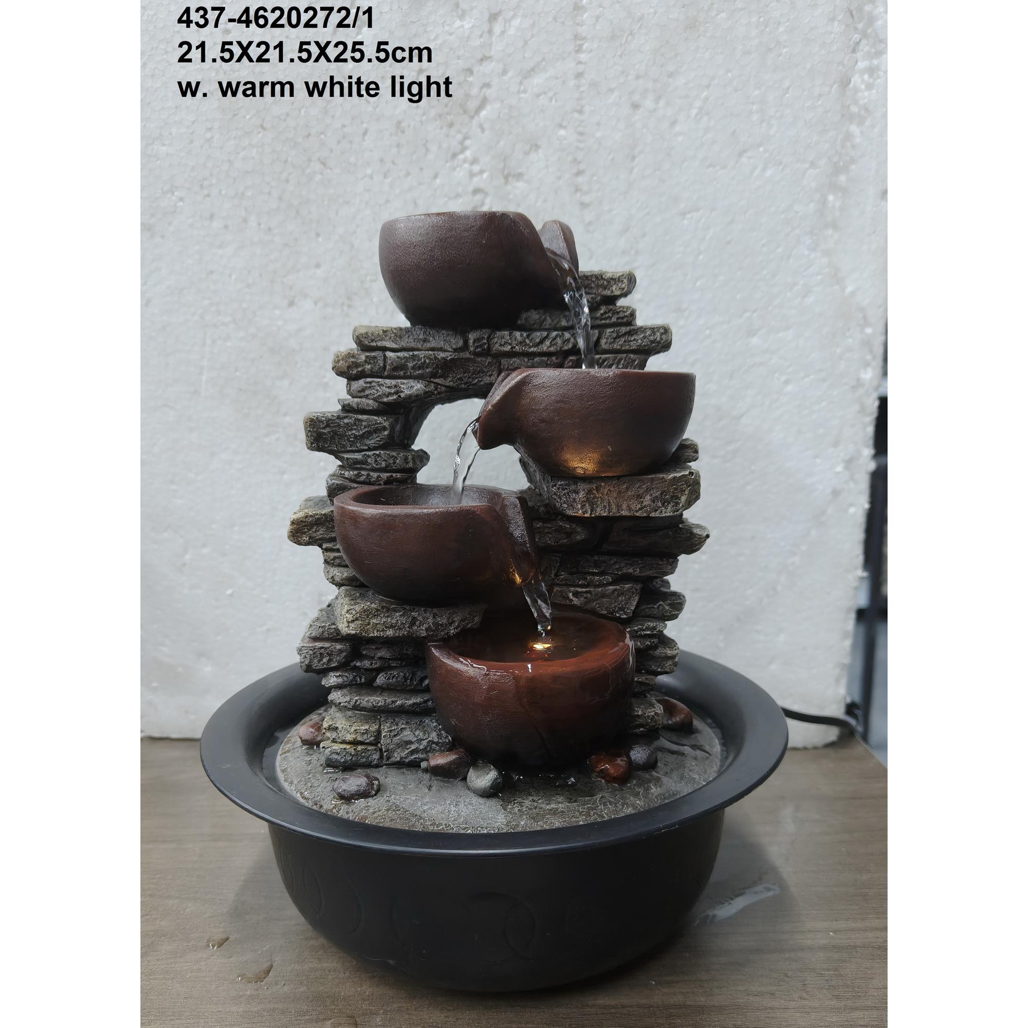 plastic fountain light - 437-4620272/1