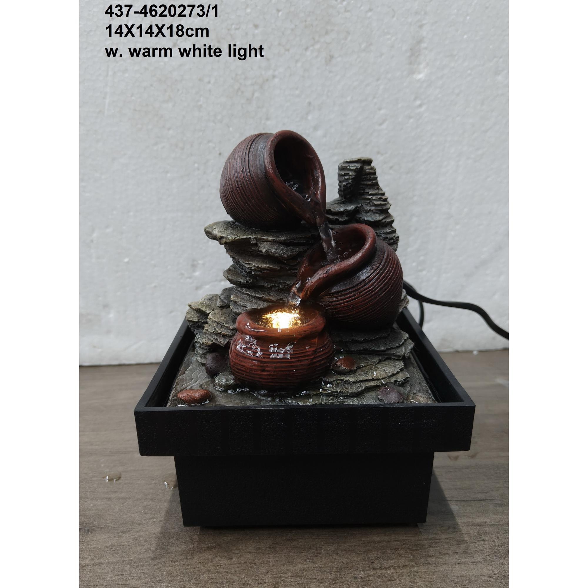 plastic fountain light - 437-4620273/1