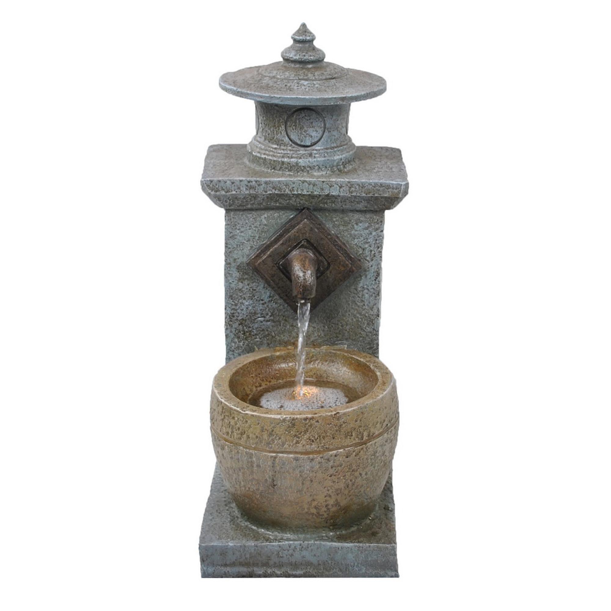 POLY FOUNTAIN W / LIGHT - 437-469259/1