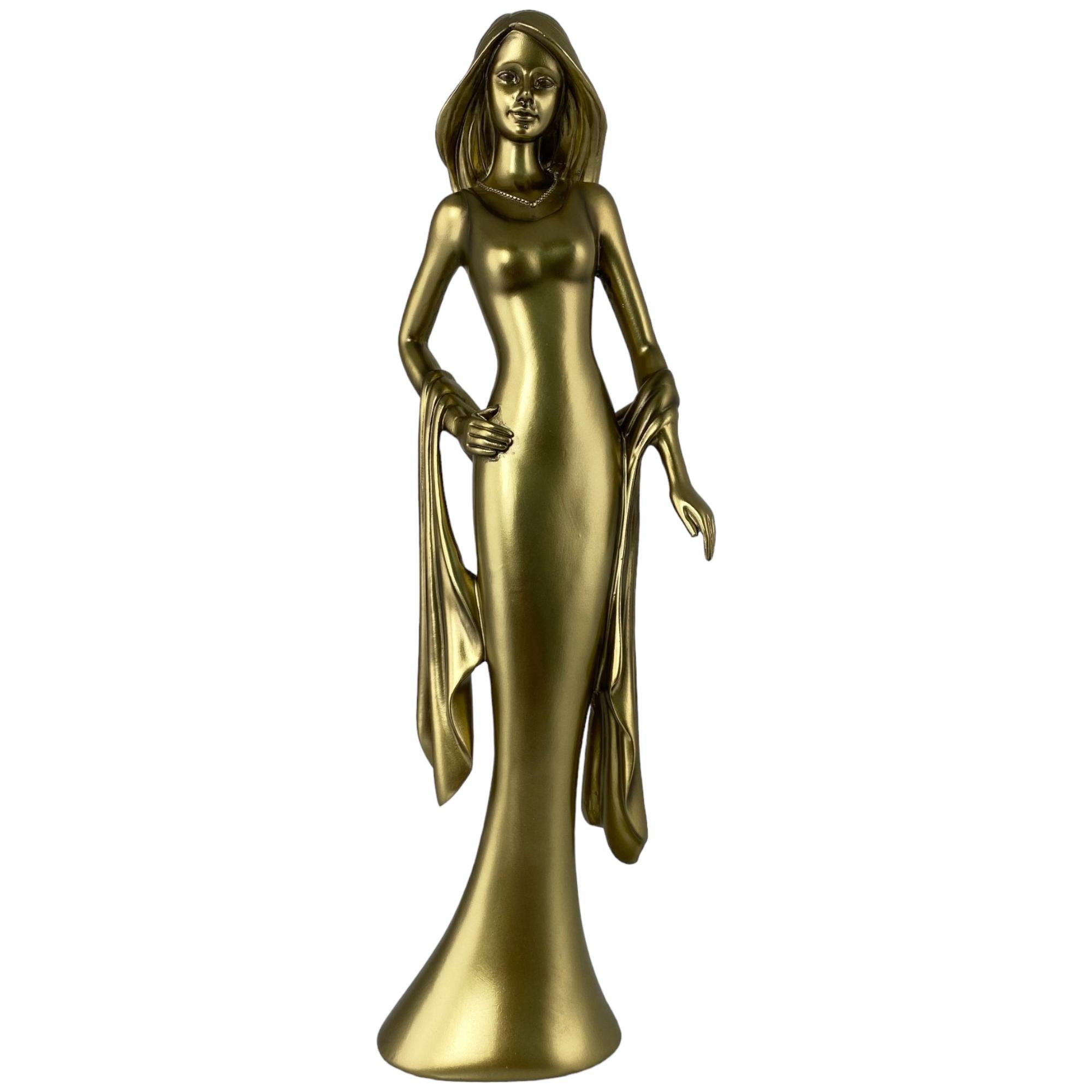 DECORAÇÃO MULHER 14X7,7X40CM - 437-4911153