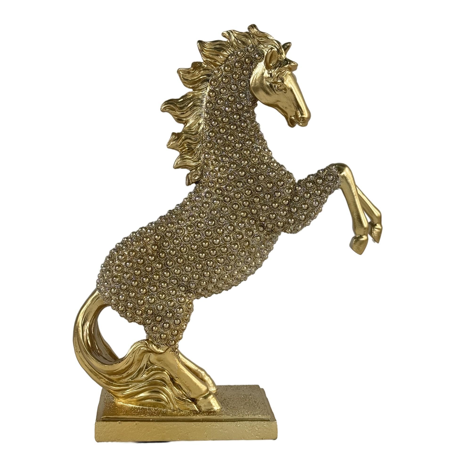 CAVALO DE DECORAÇÃO 24,5X8,5X31 CM - 437-4920531