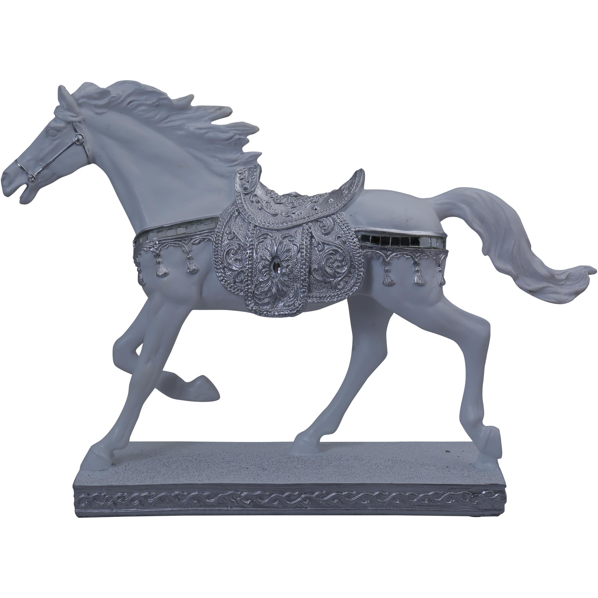 DECORAÇÃO DE CAVALO 31,5X8,8X22 CM - 437-498437