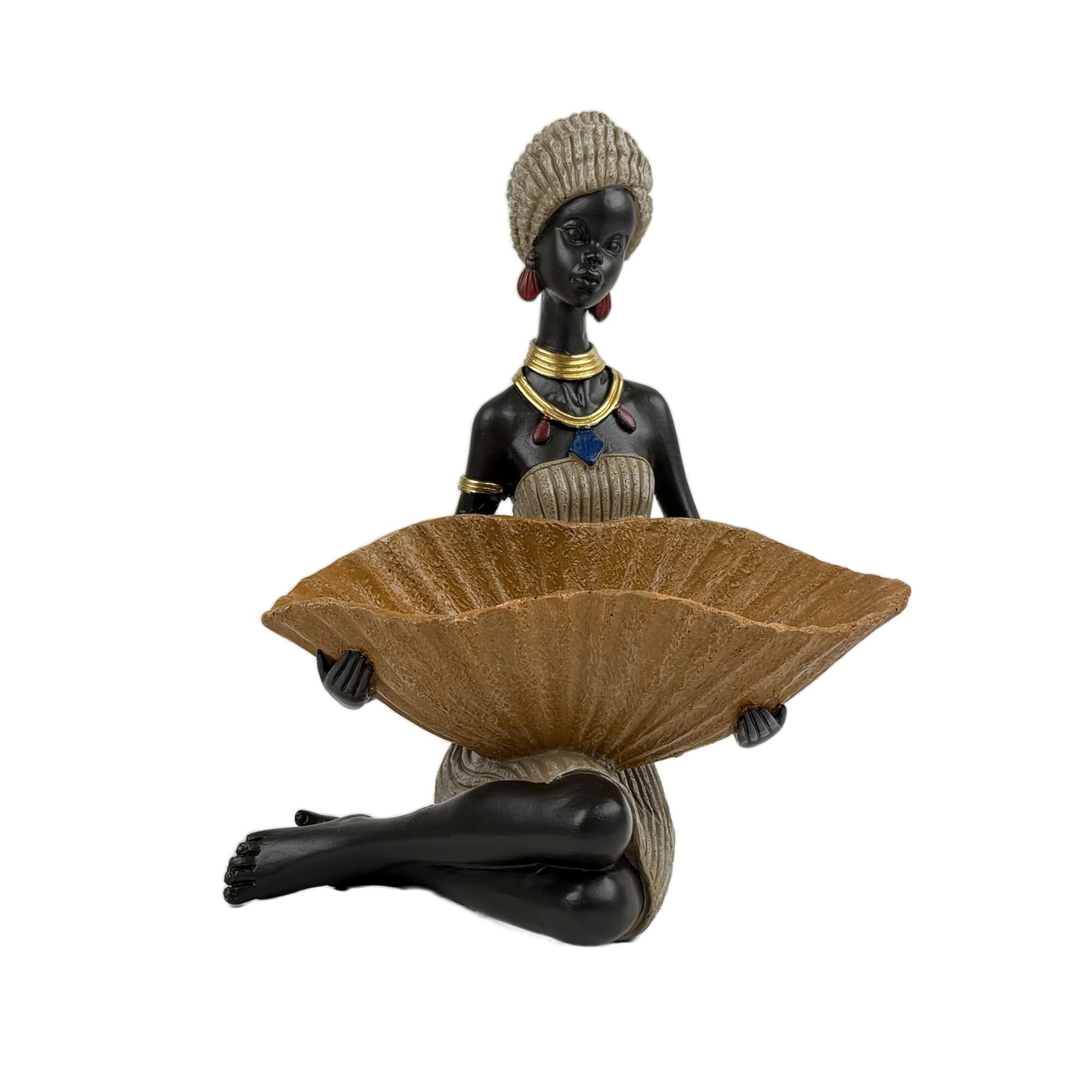 AFRICANA DECOR 21X14.5X24.5CM - 437-5020320