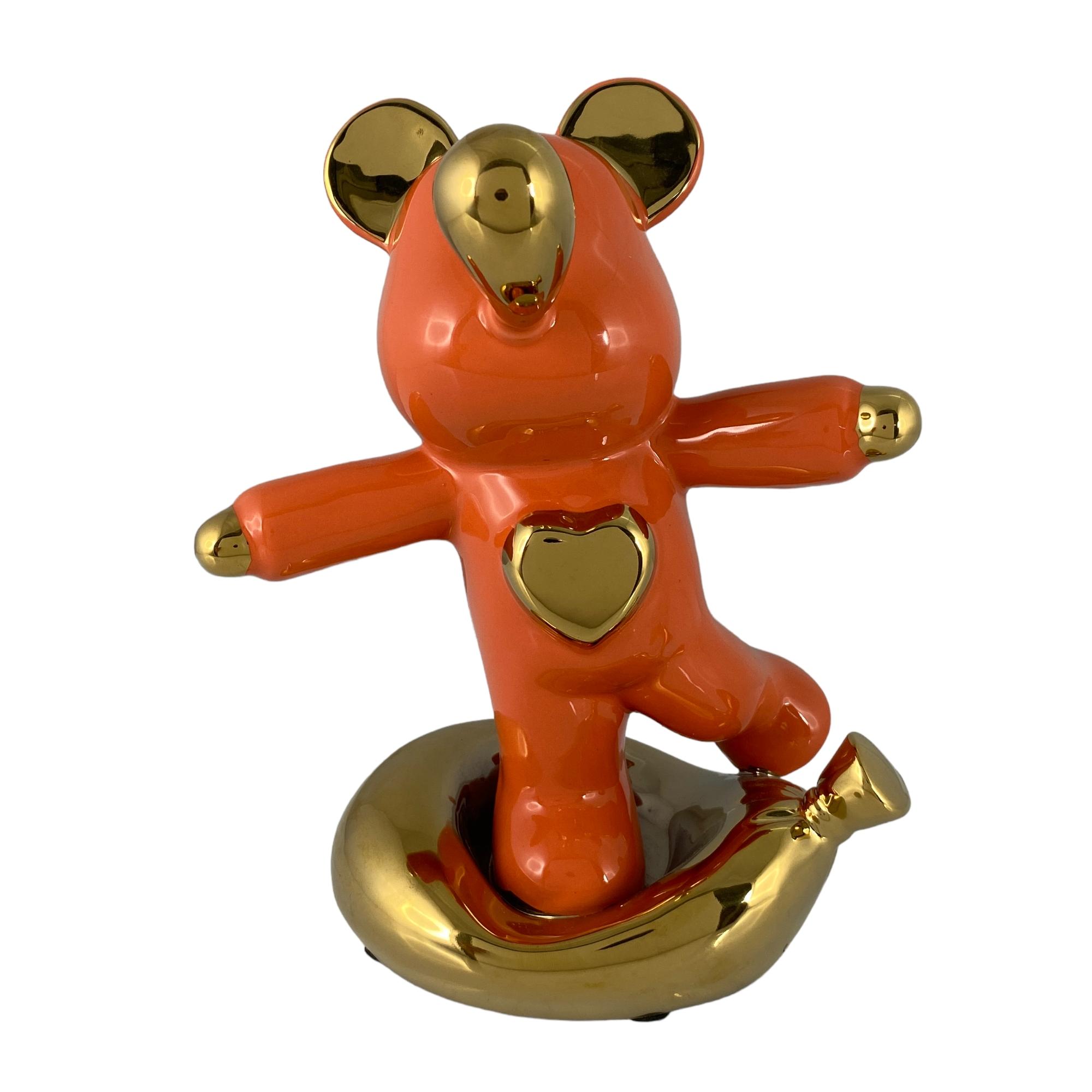 DECORAÇÃO DE URSO 19X17X25CM - 438-4914083