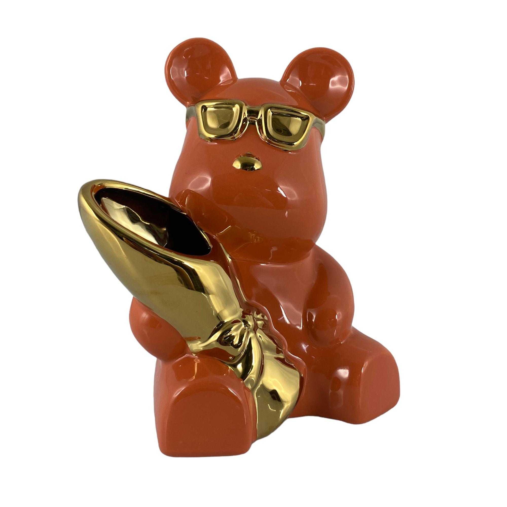 URSO DE DECORAÇÃO 16X12X18CM - 438-4914088