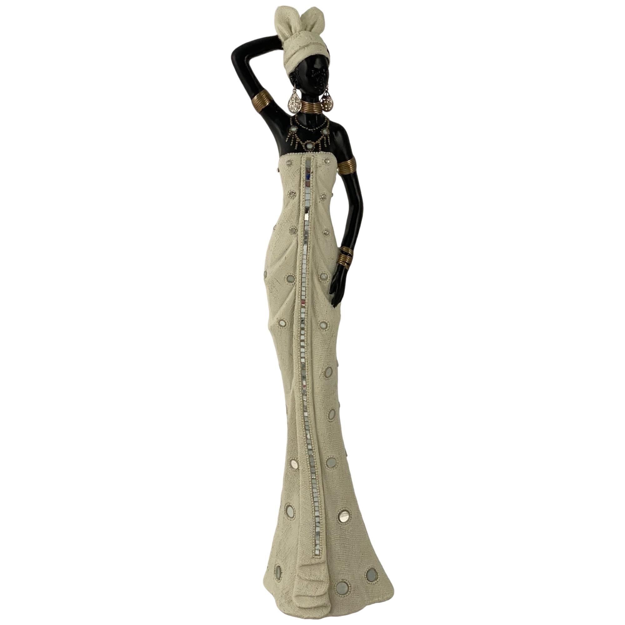 AFRICANA DECOR 12X9X43CM - 438-7014386
