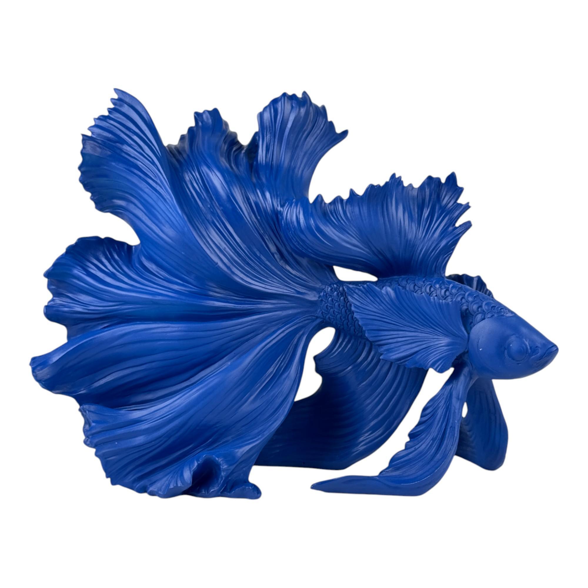 PEIXE DE DECORAÇÃO 39X19.5X30CM - 438-7020146