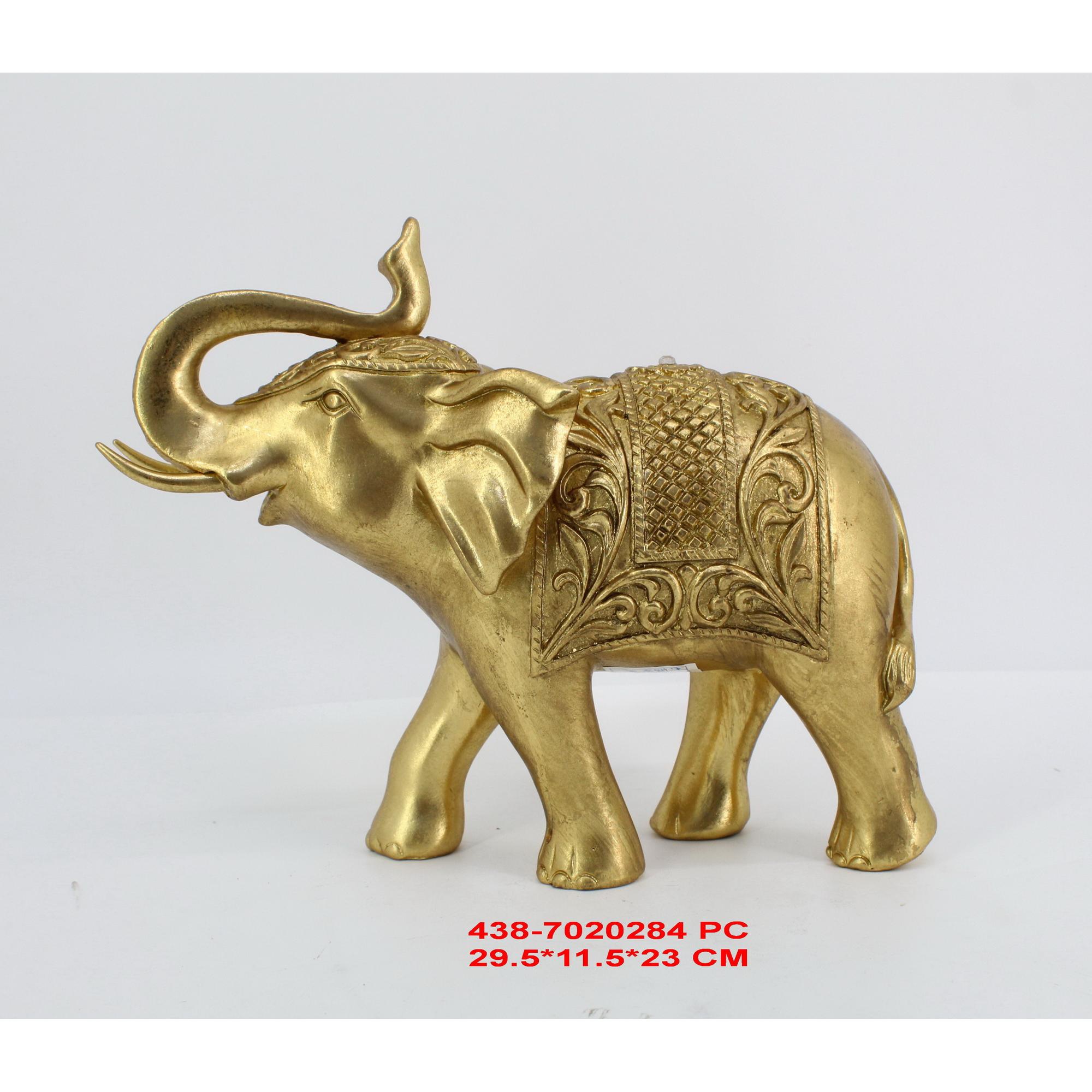 decoración de elefante 29.5X11 - 438-7020284