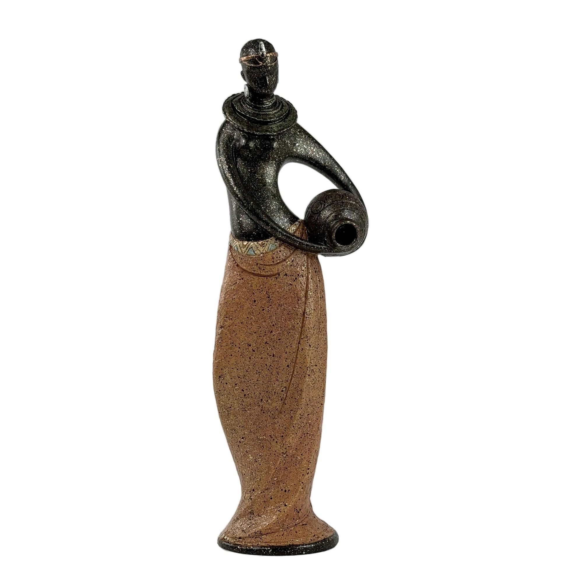 AFRICANA DECOR 11X6.5X33CM - 439-4910001