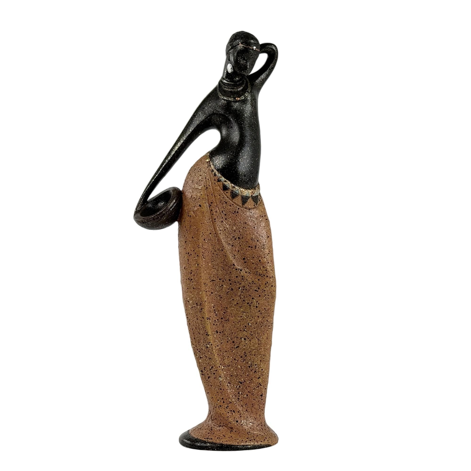 AFRICANA DECOR 14X7X38.5CM - 439-4910005