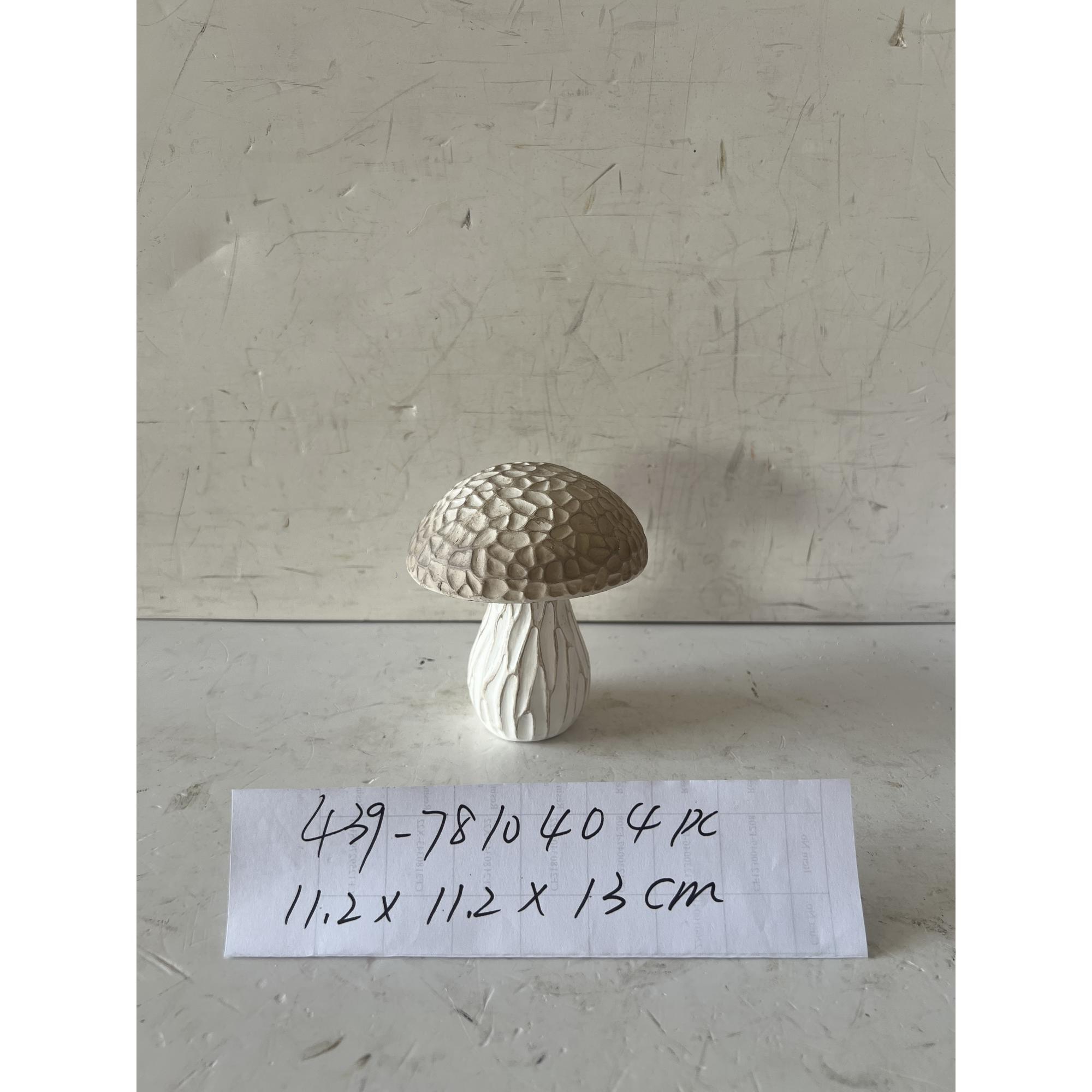 COGUMELO DE DECORAÇÃO 11,2X11,2X13 CM - 439-7810404