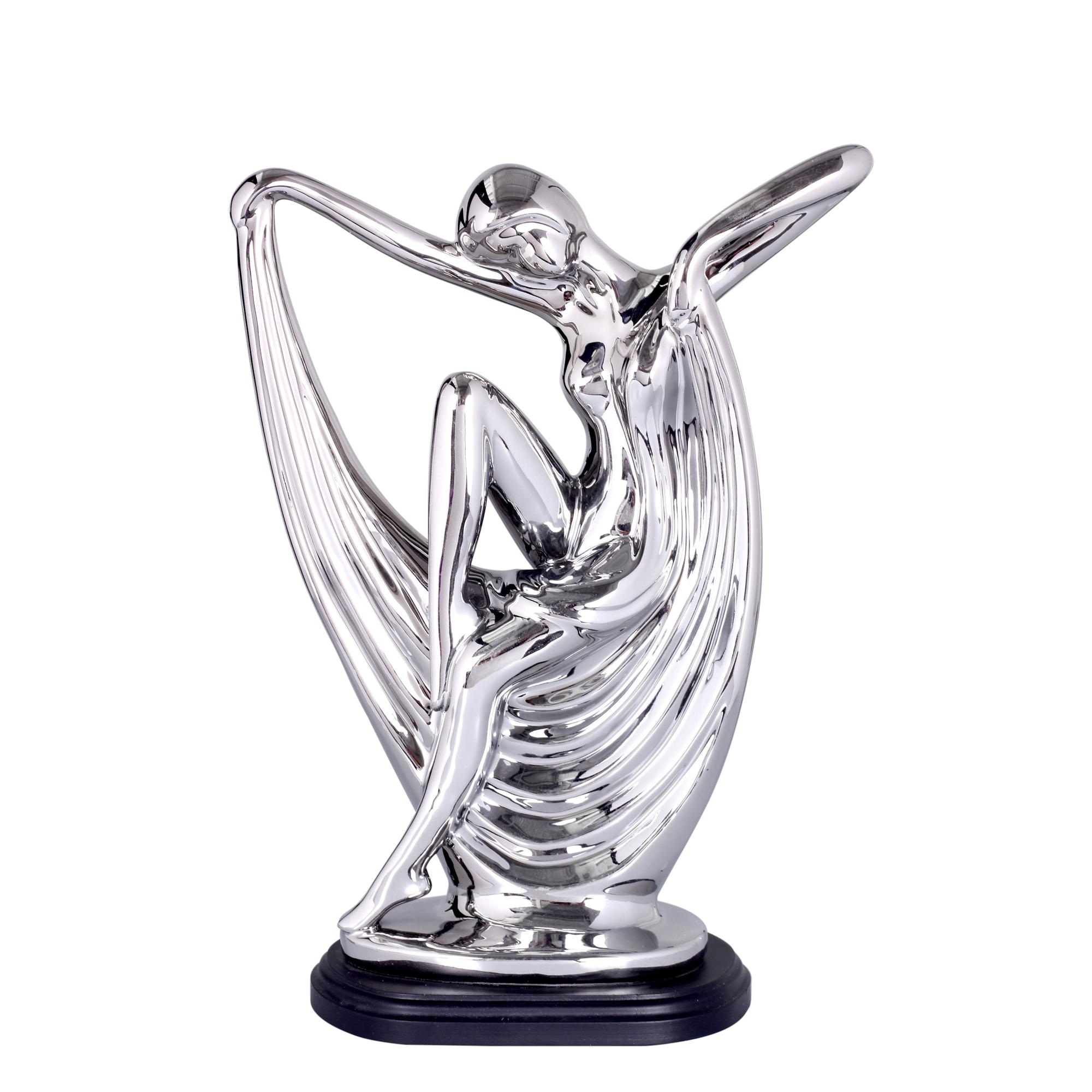 SILVER COLOR WITH BLACK MDF BA - 440-03765