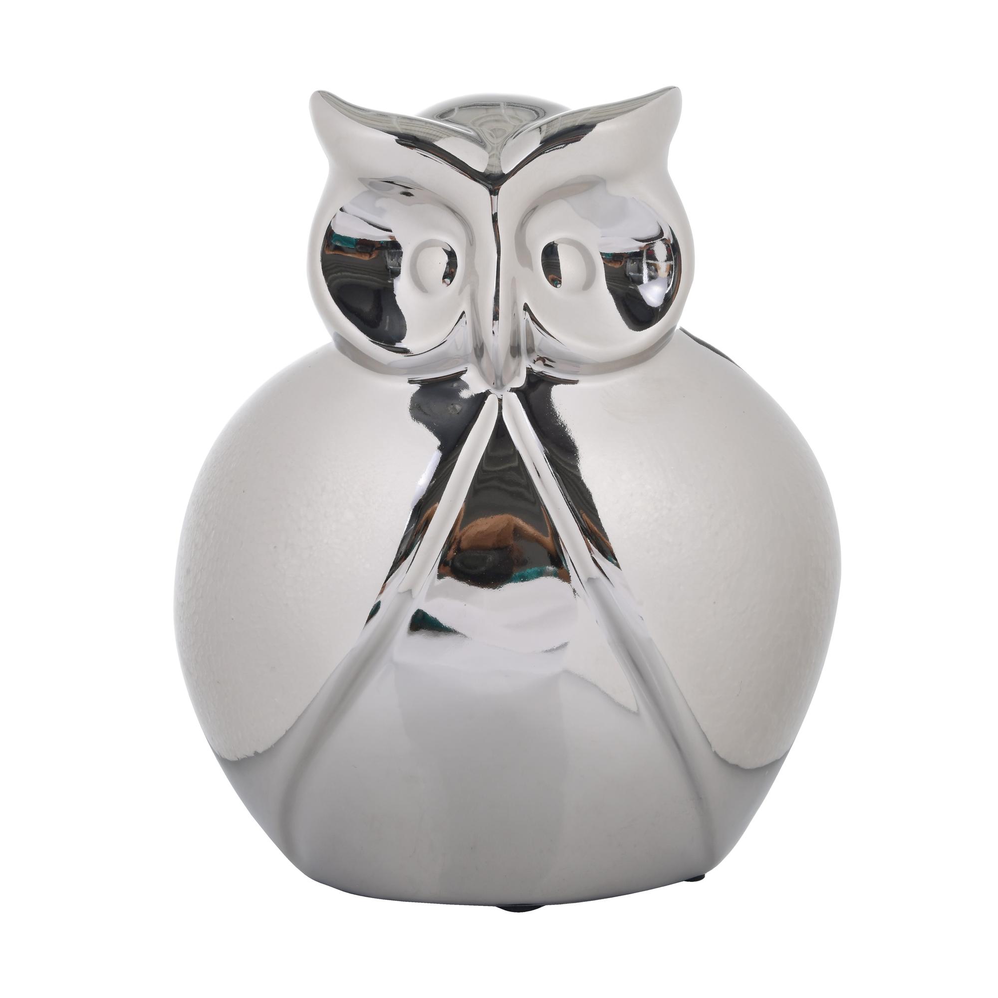 OWL DECOR 10.5X7.5X13.5CM - 441-557522