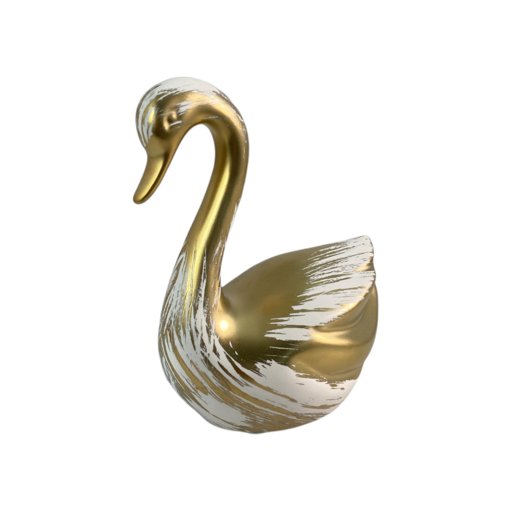 DECORAÇÃO CISNE 13X7X14.5CM - 441-627712