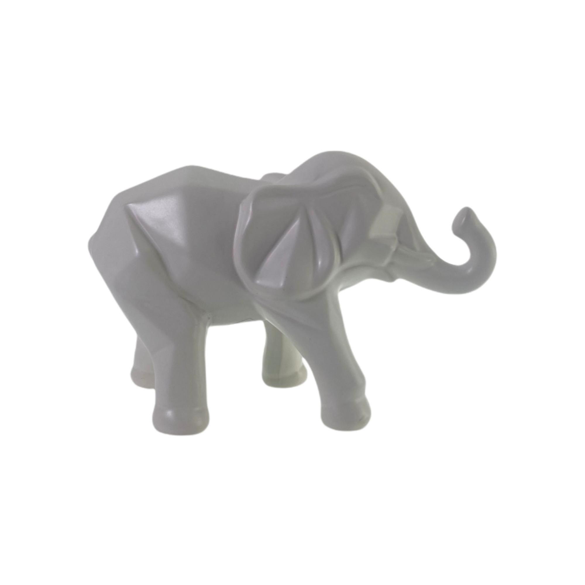 DECORAÇÃO DE ELEFANTE 23,5X9X16CM - 441-647936