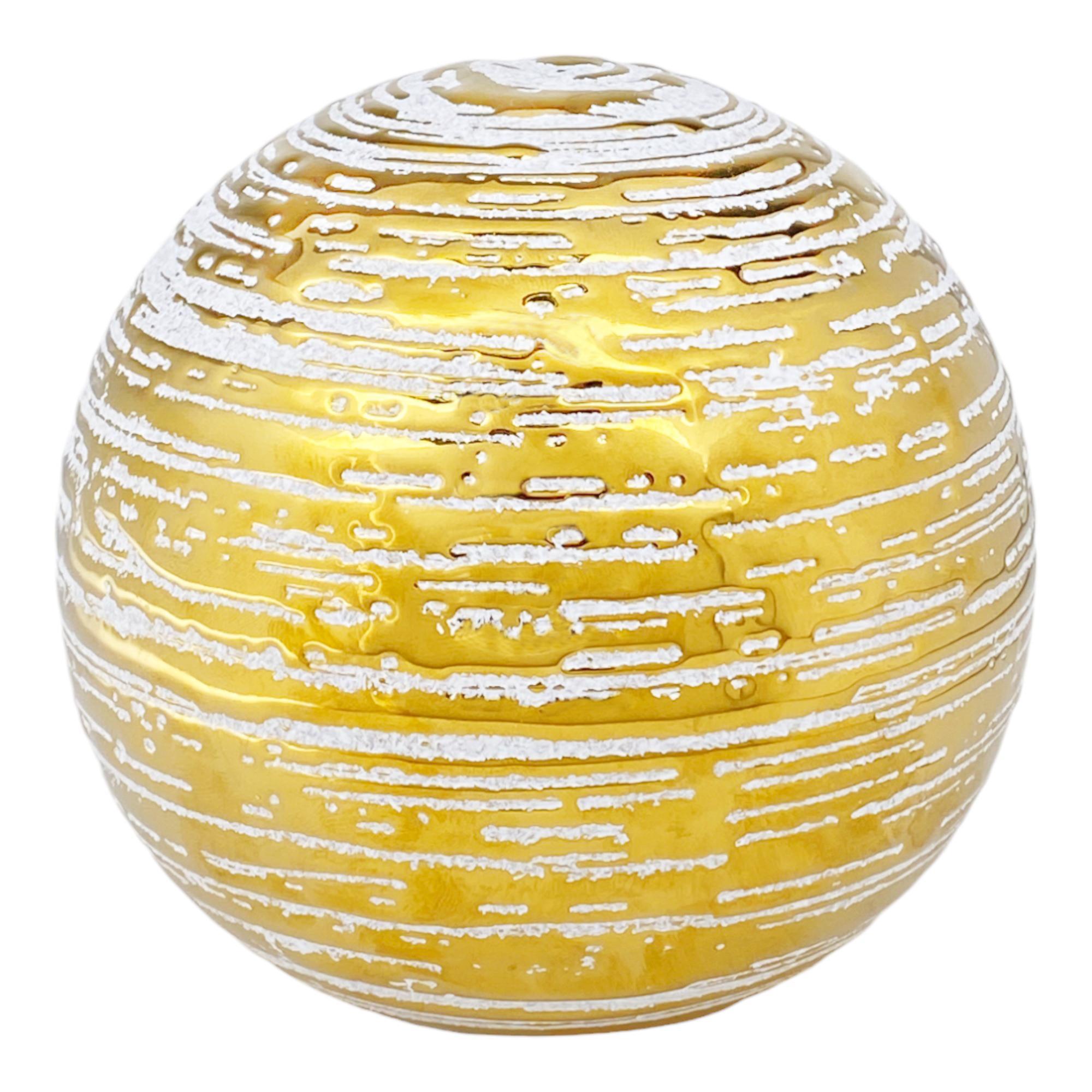 ESFERA DE COR 12,5 X 12,5 X 11,5 CM - 441-6483520