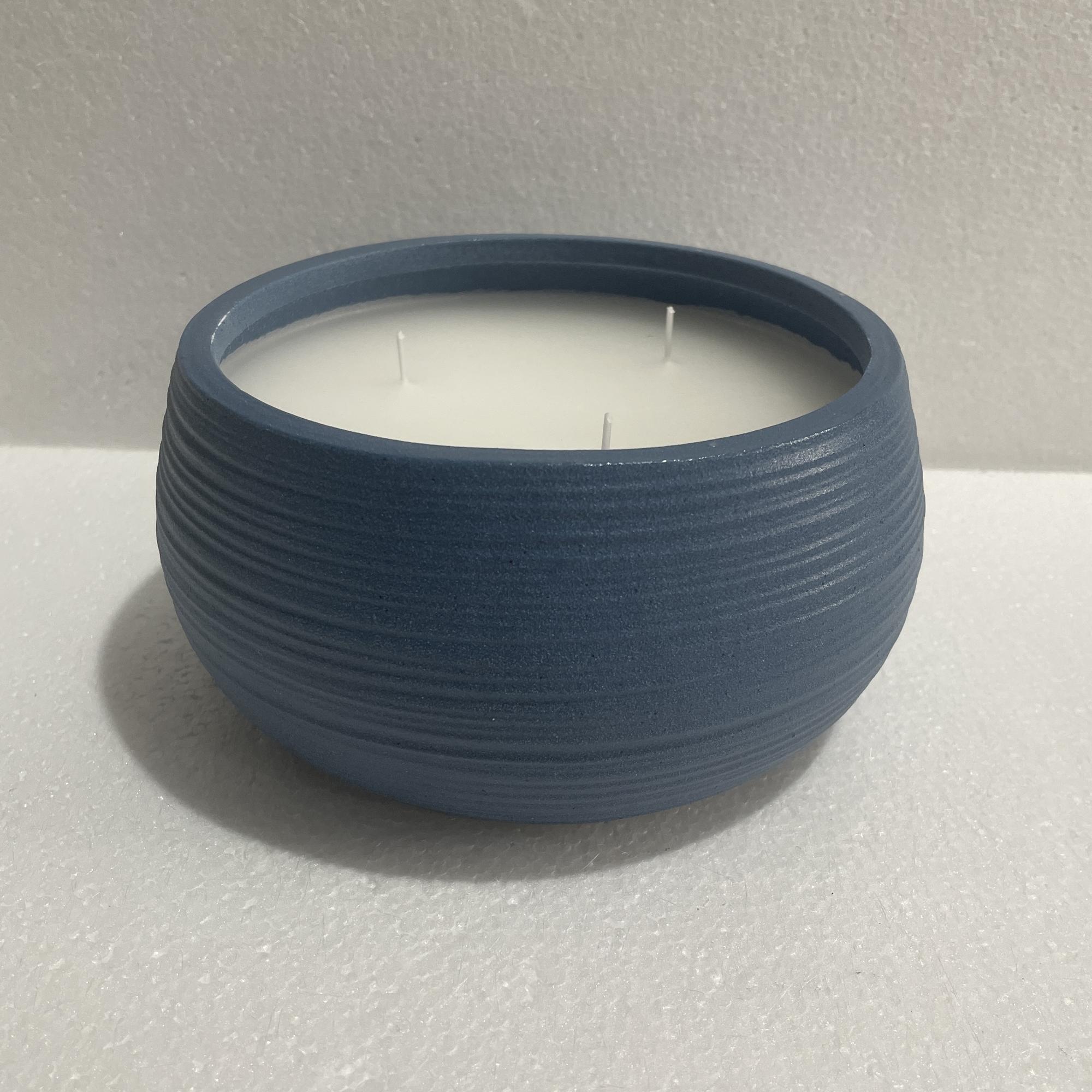 7.5" candle cup with waxing vanilla flavour - 441-648464