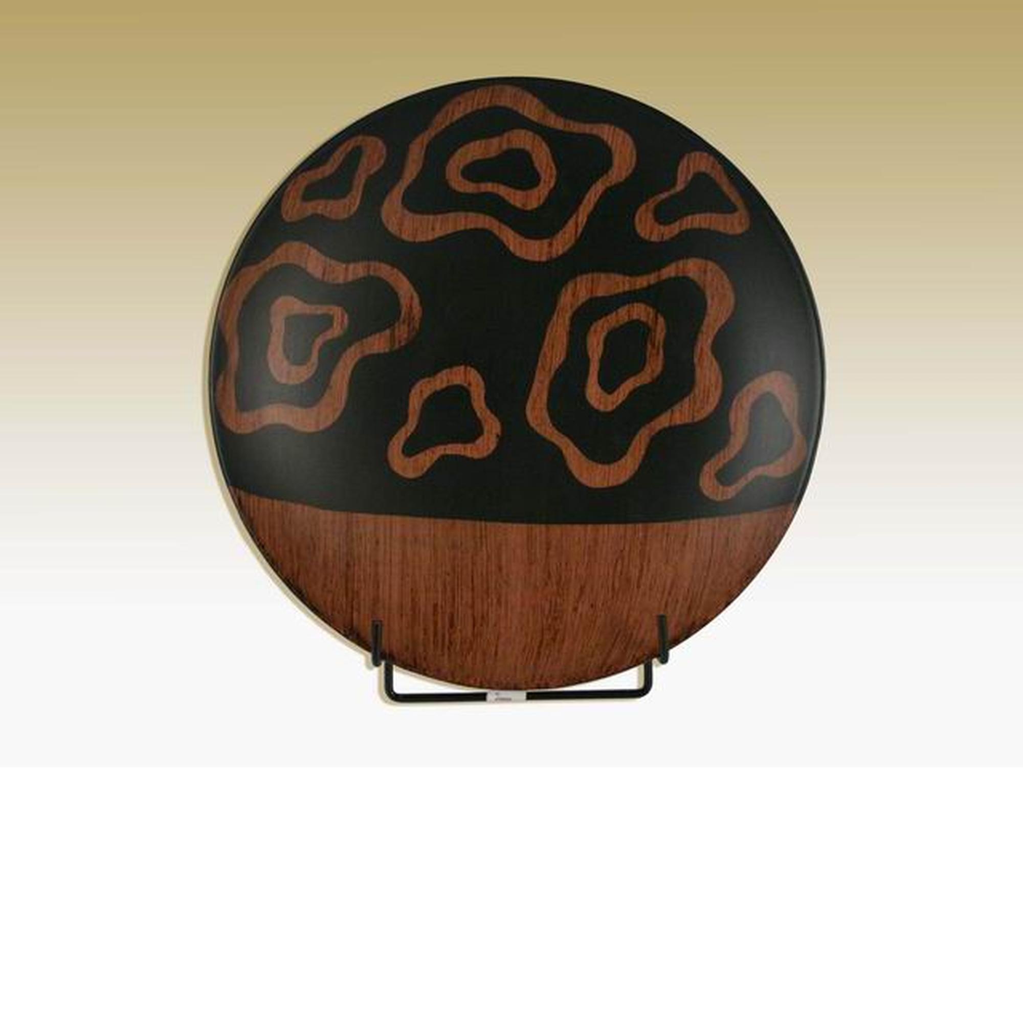 BANDEJA PORCELANA C/BASE METAL - 441-672483-1