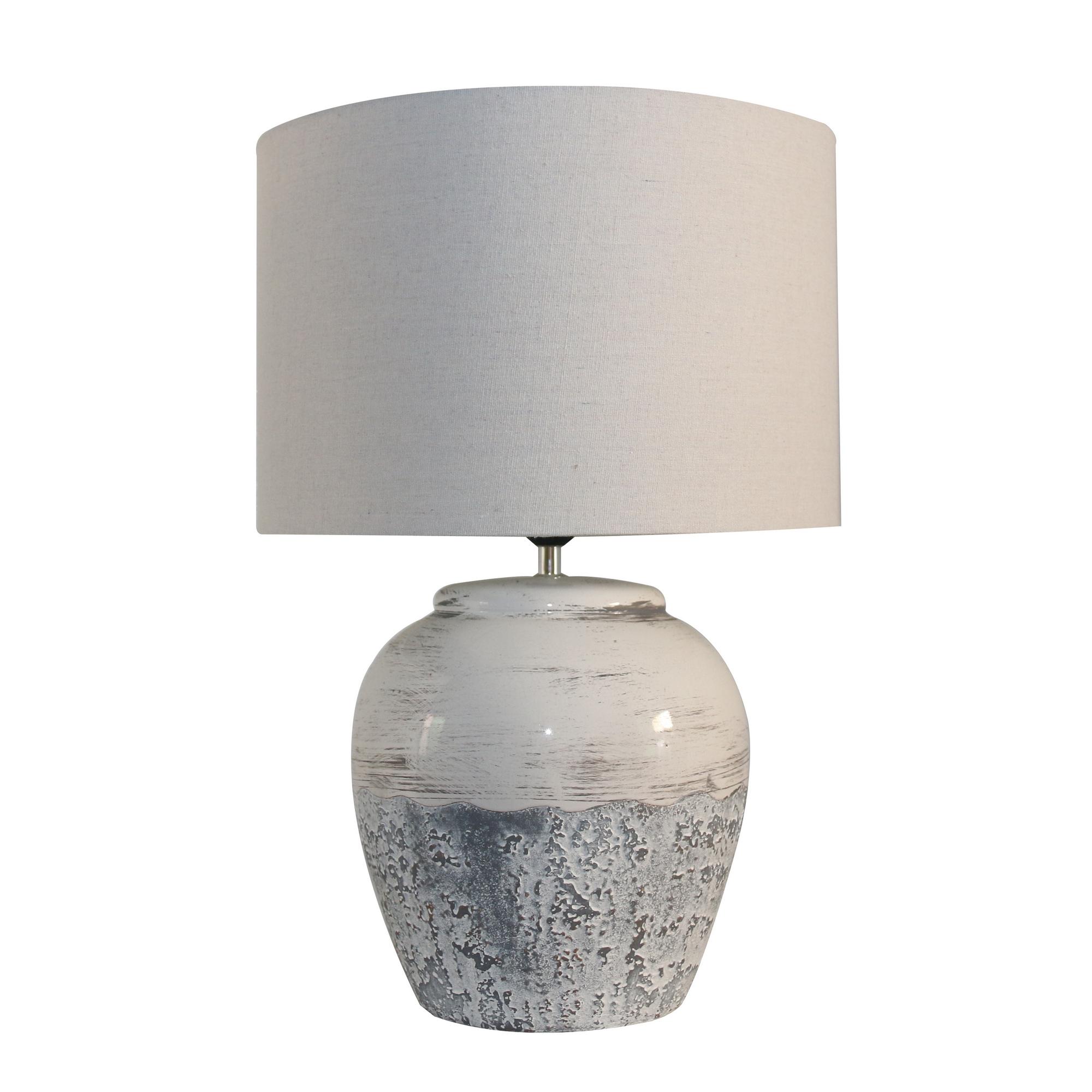 LAMPARA D/MESA C/LUZ 38X38X57 - 442-030096/1