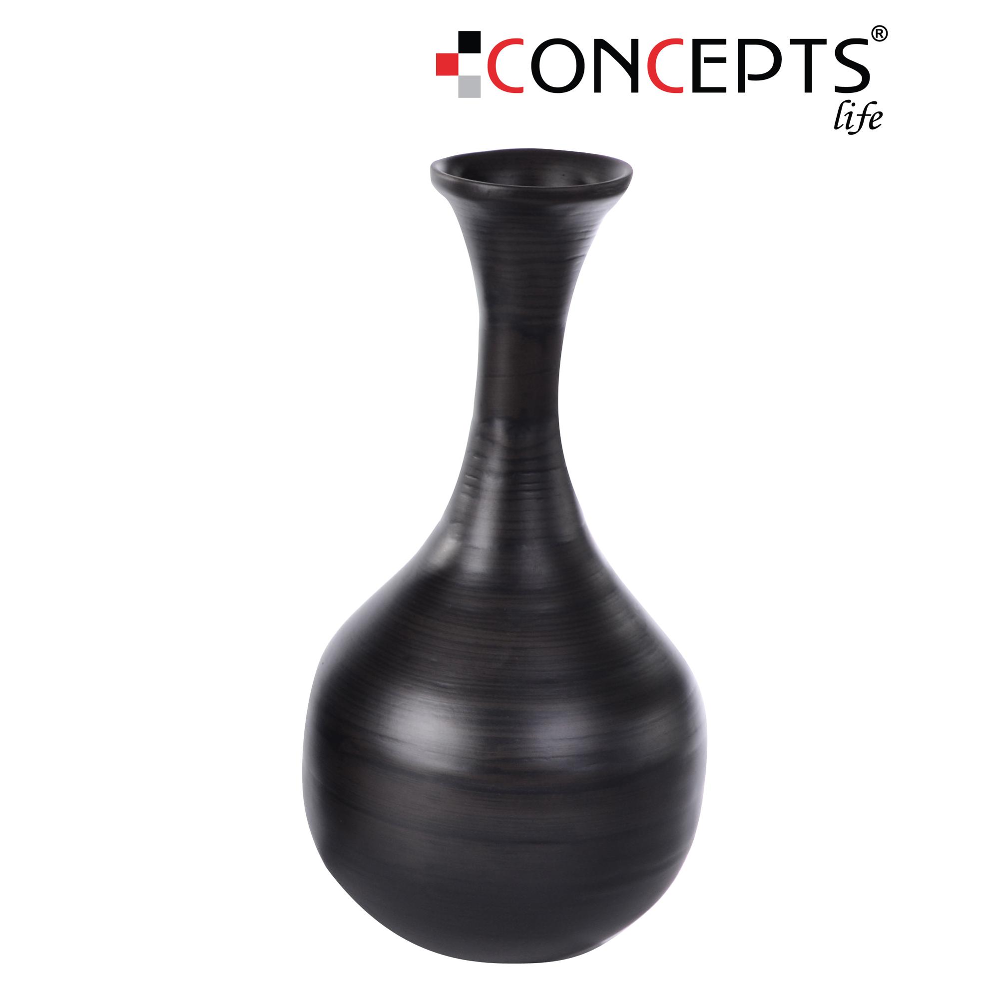 VEIN BAMBOO VASE SIZE L IN DAR - 442-220836