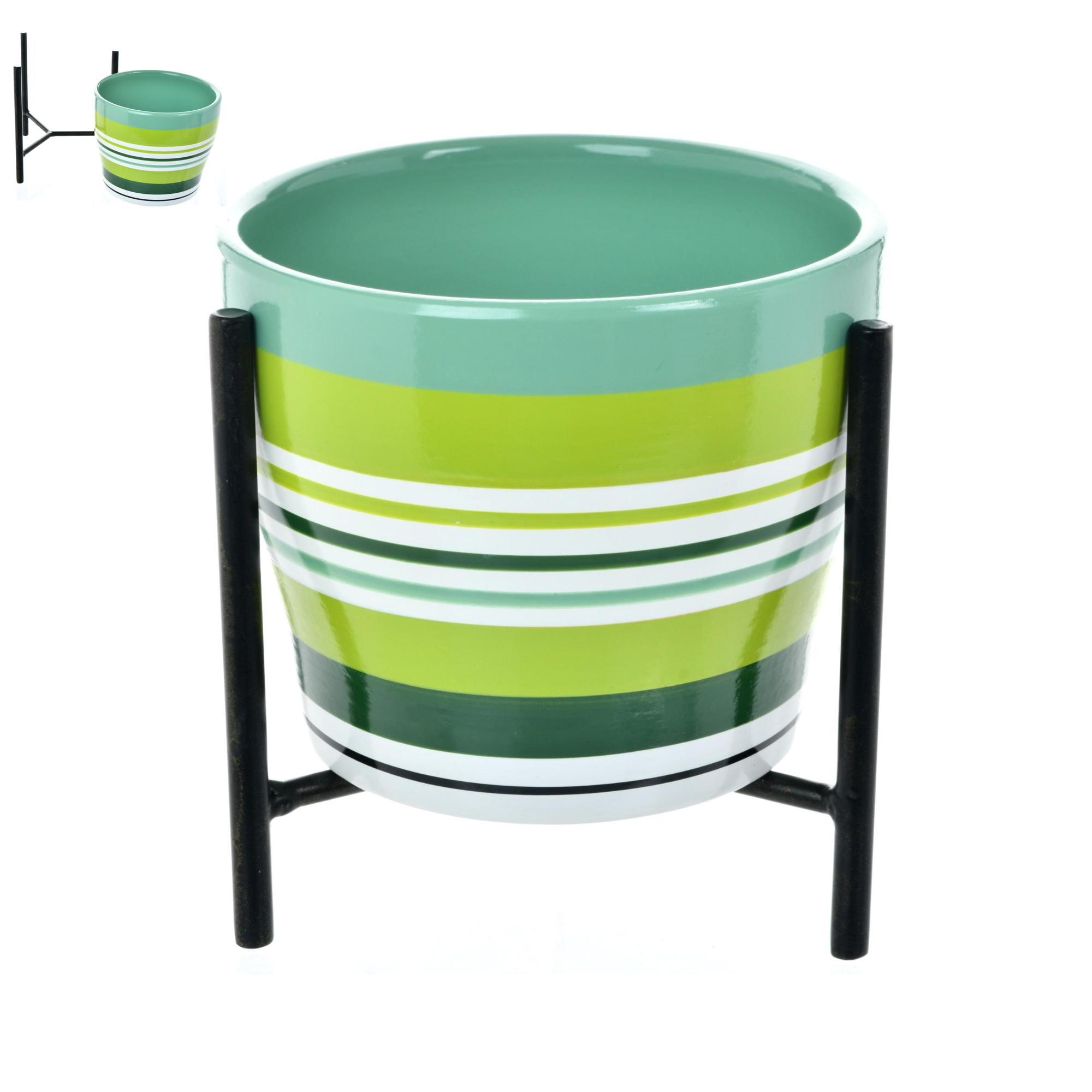 VASO COM SUPORTE 18X18X18.6CM - 442-281360
