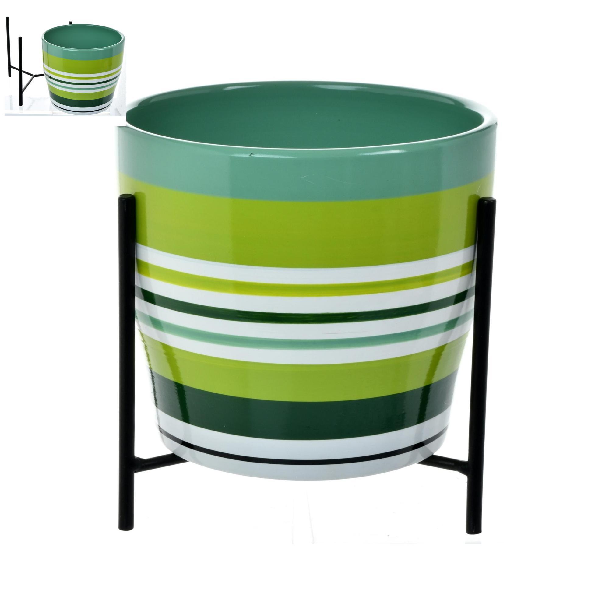 POTE C/SOPORTE 13X13X13.3CM - 442-281362