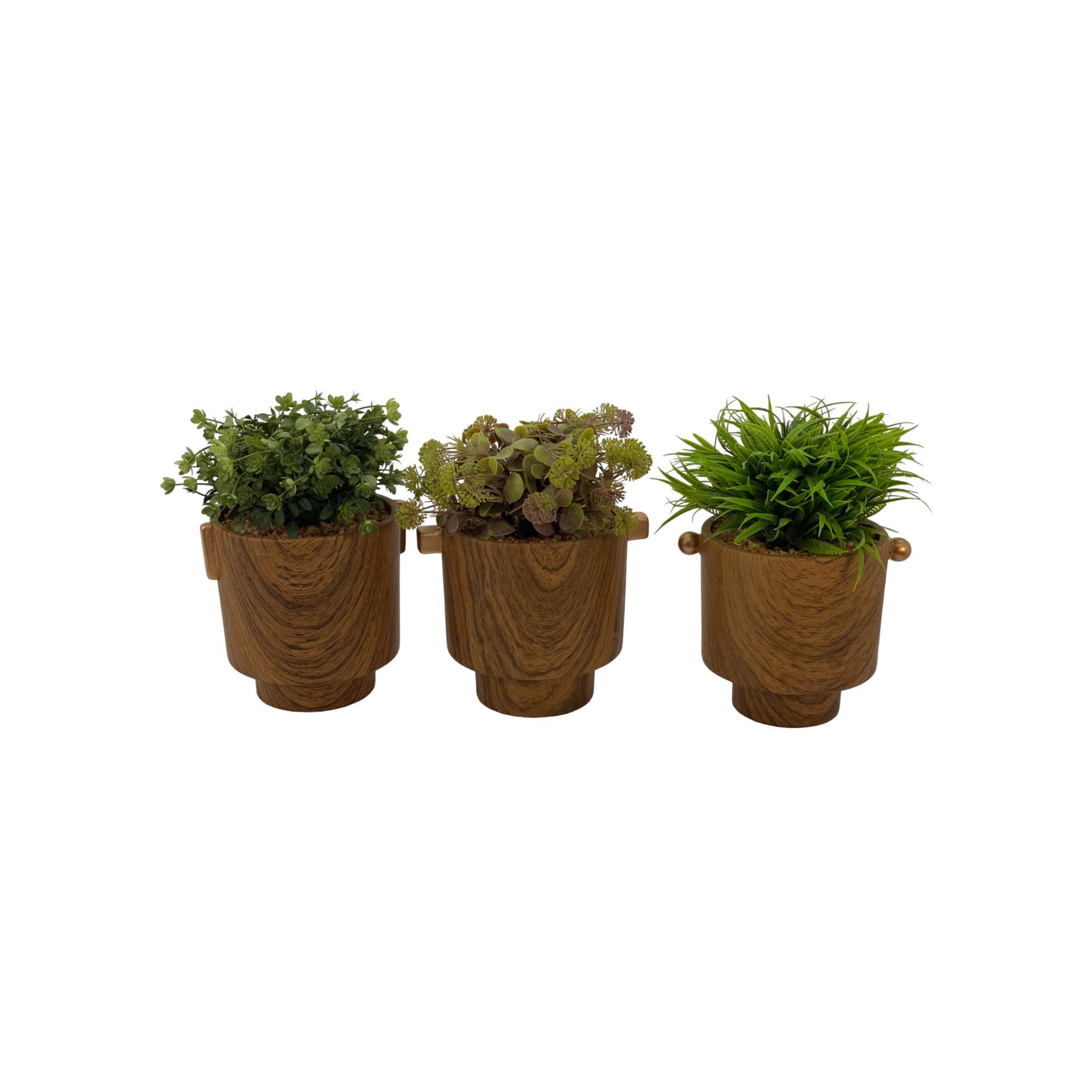 FLOWER POT WITH PLANTER - 442-281698