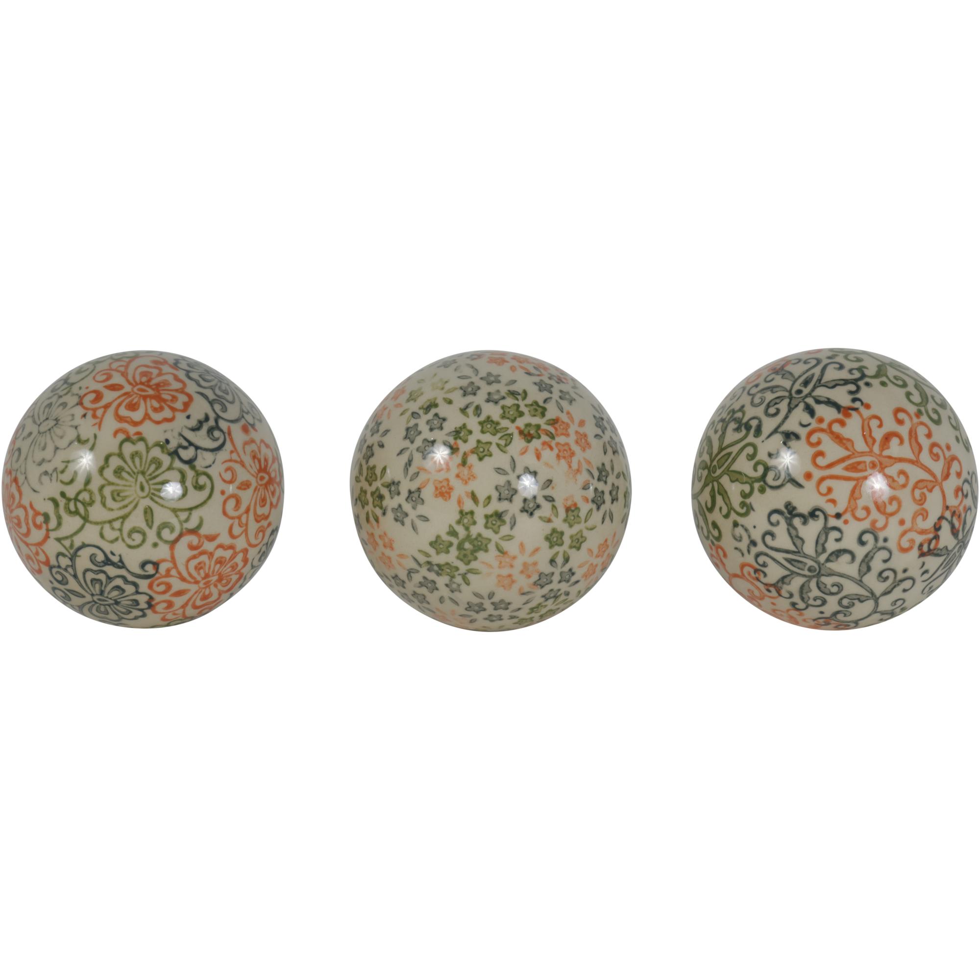 DECOR SPHERES 3 MOD 8X8X8CM - 442-540136