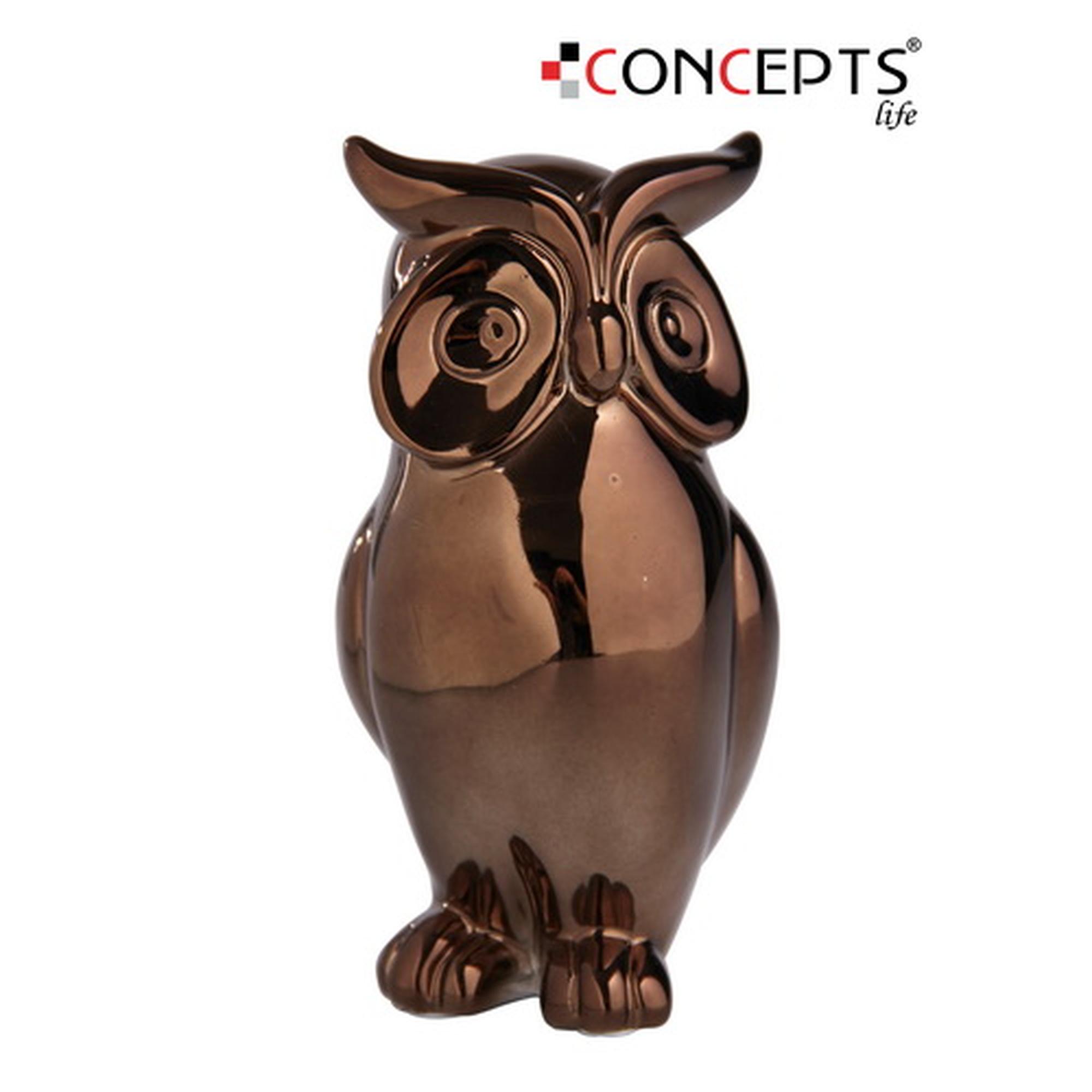 CERAMIC OWL DÉCOR - 445-631462