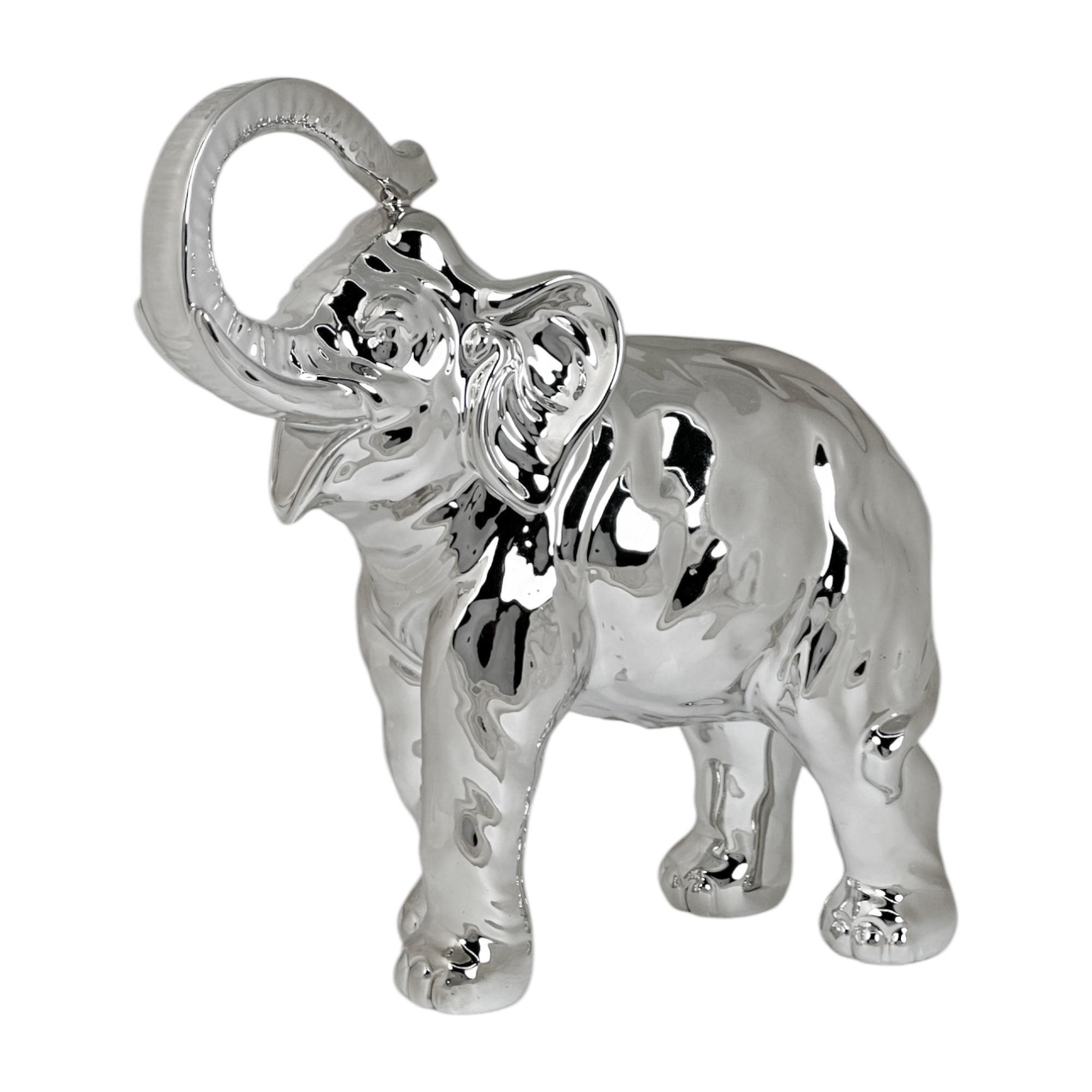 CERAMIC ELEPHANT DCOR - 445-6320140