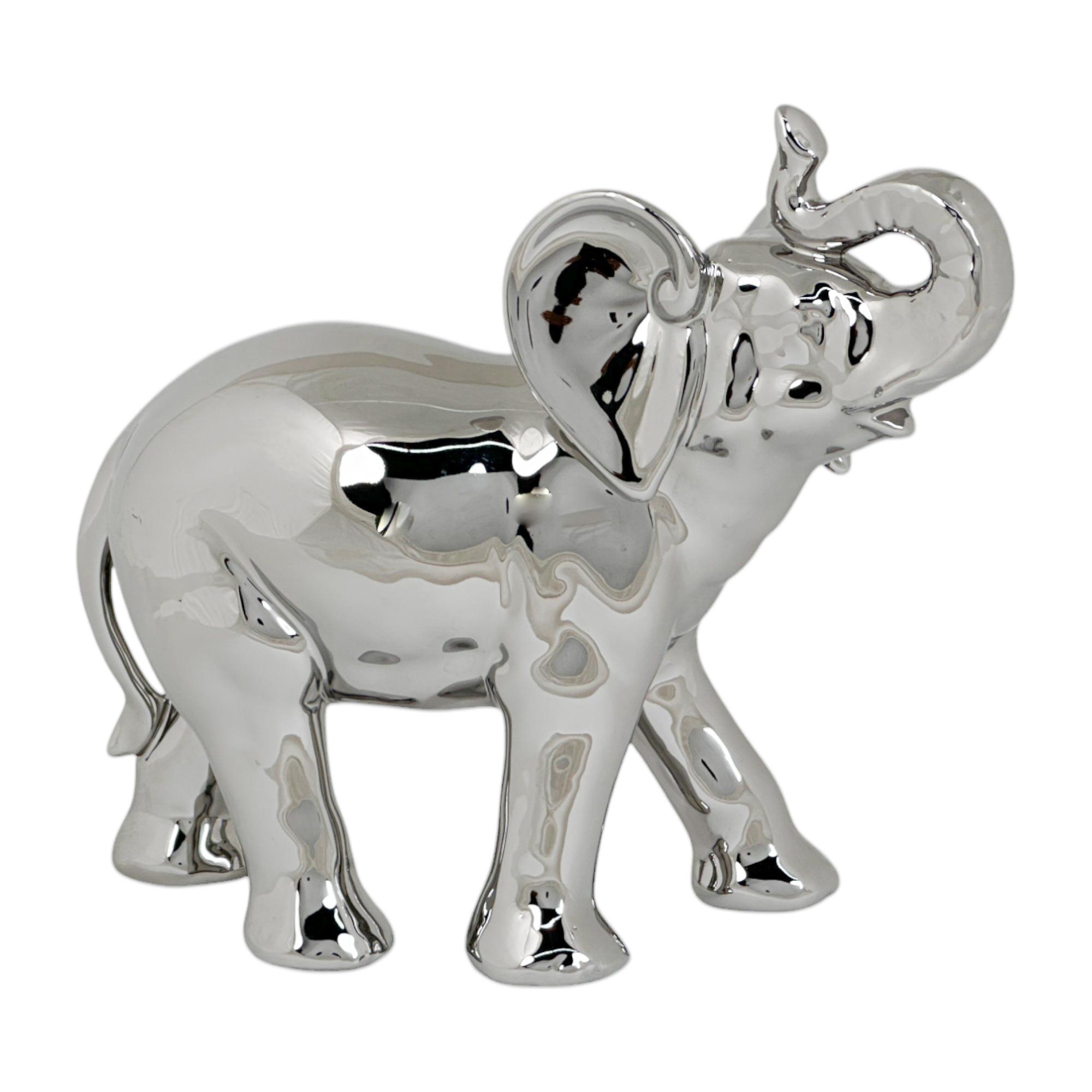 DECORAÇÃO DE ELEFANTE 24X9.7X19CM - 445-6320157