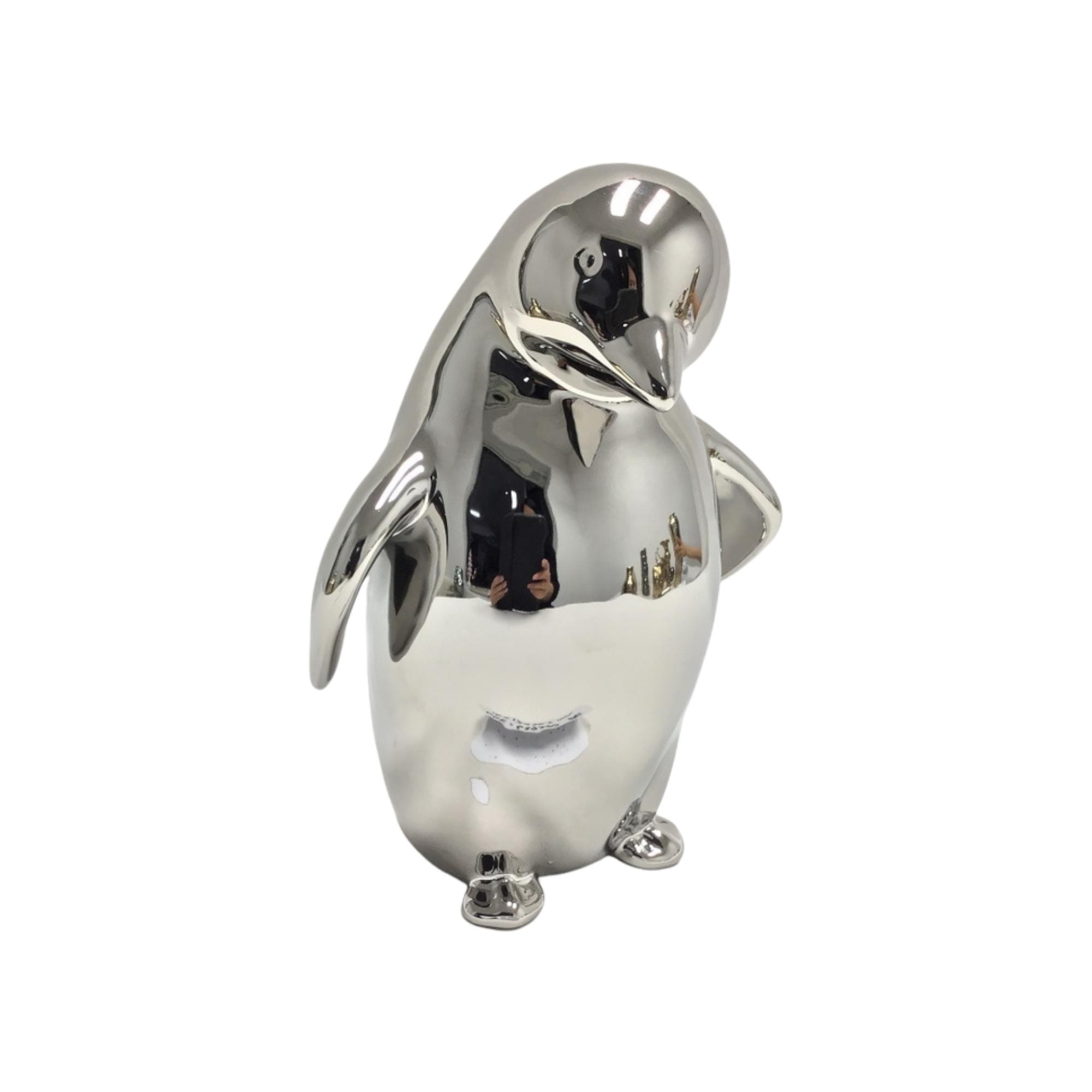 PENGUIN DECOR 14X12X20.5CM - 445-639200