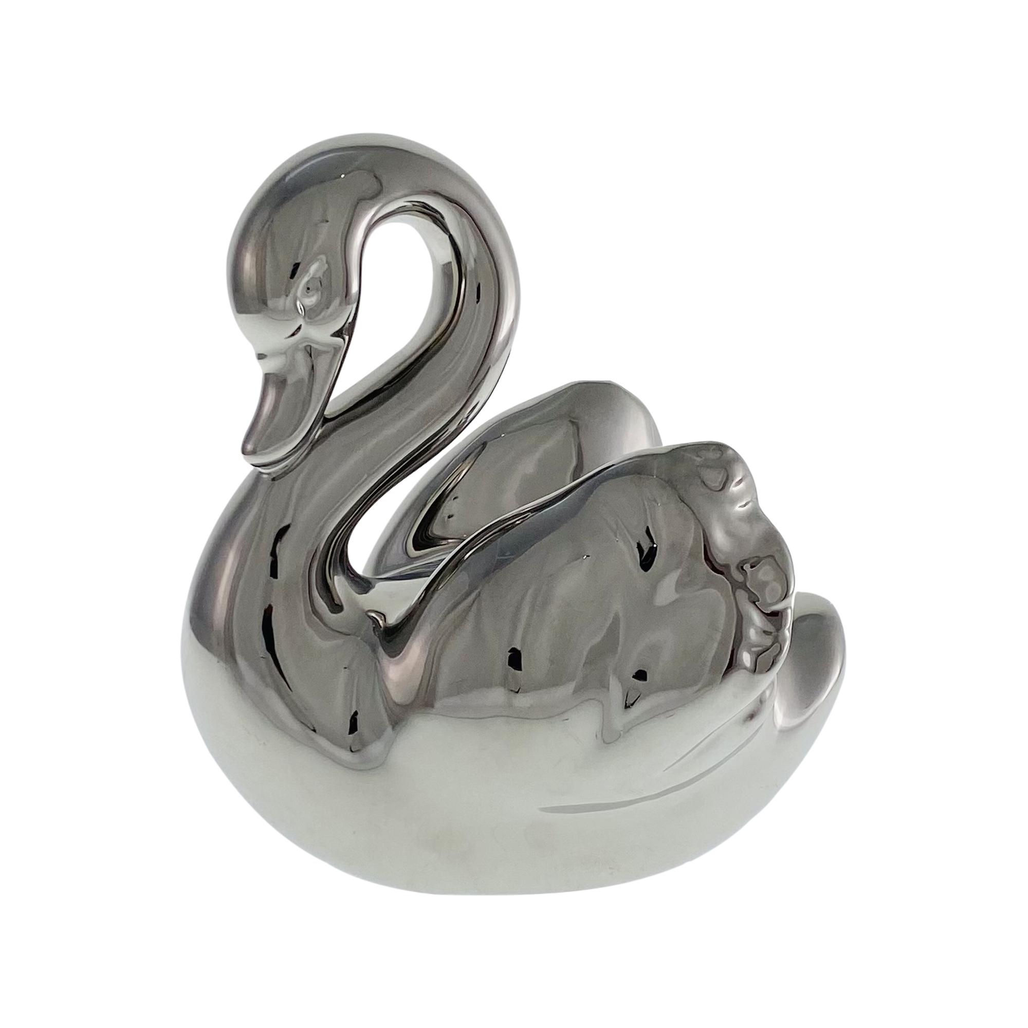 DECORAÇÃO CISNE 14X9X15CM - 445-639202