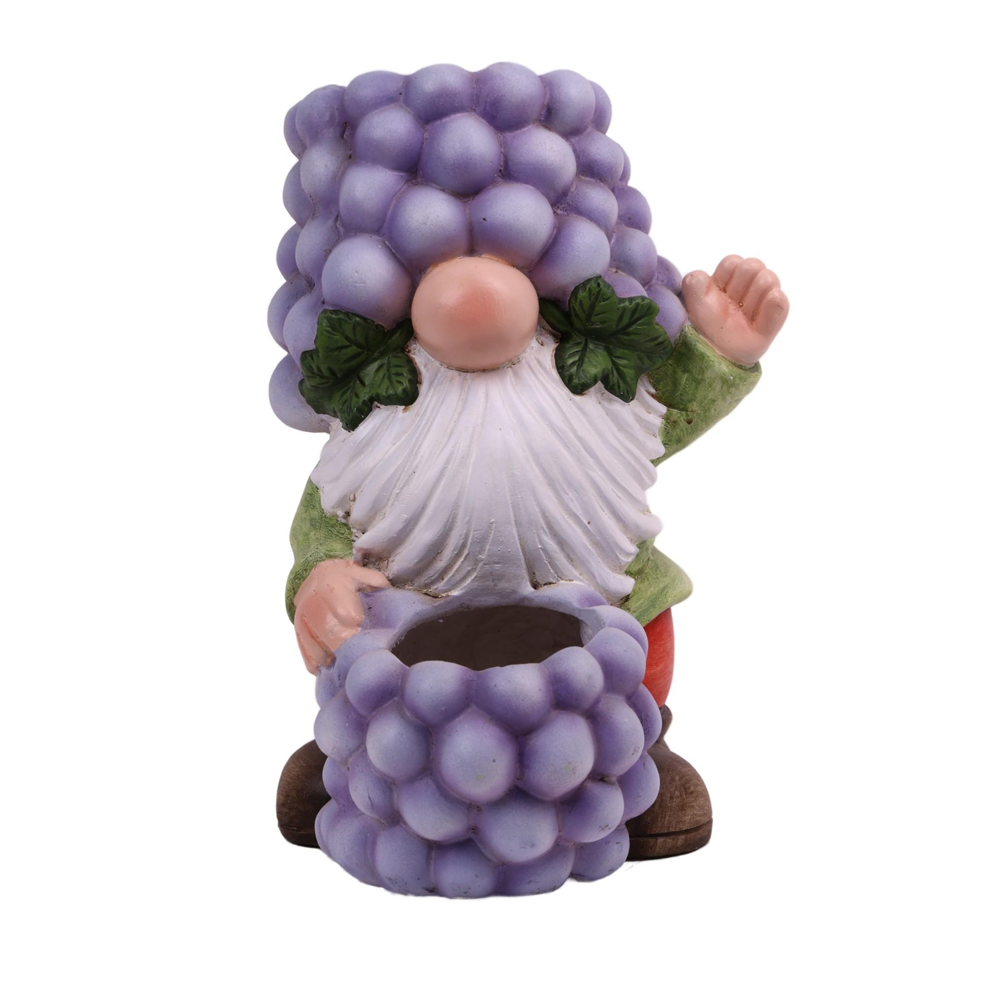 DECORAÇÃO DE GNOMO 22,5X18,5X28CM - 445-7920168